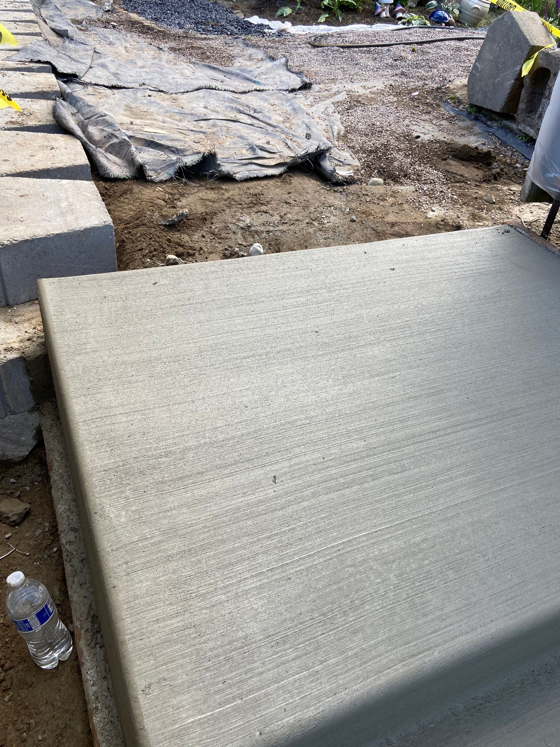 Jireh Outdoor Projects | Concrete Stair Repair and Retaining Wall by Jireh Asphalt & Concrete Inc 