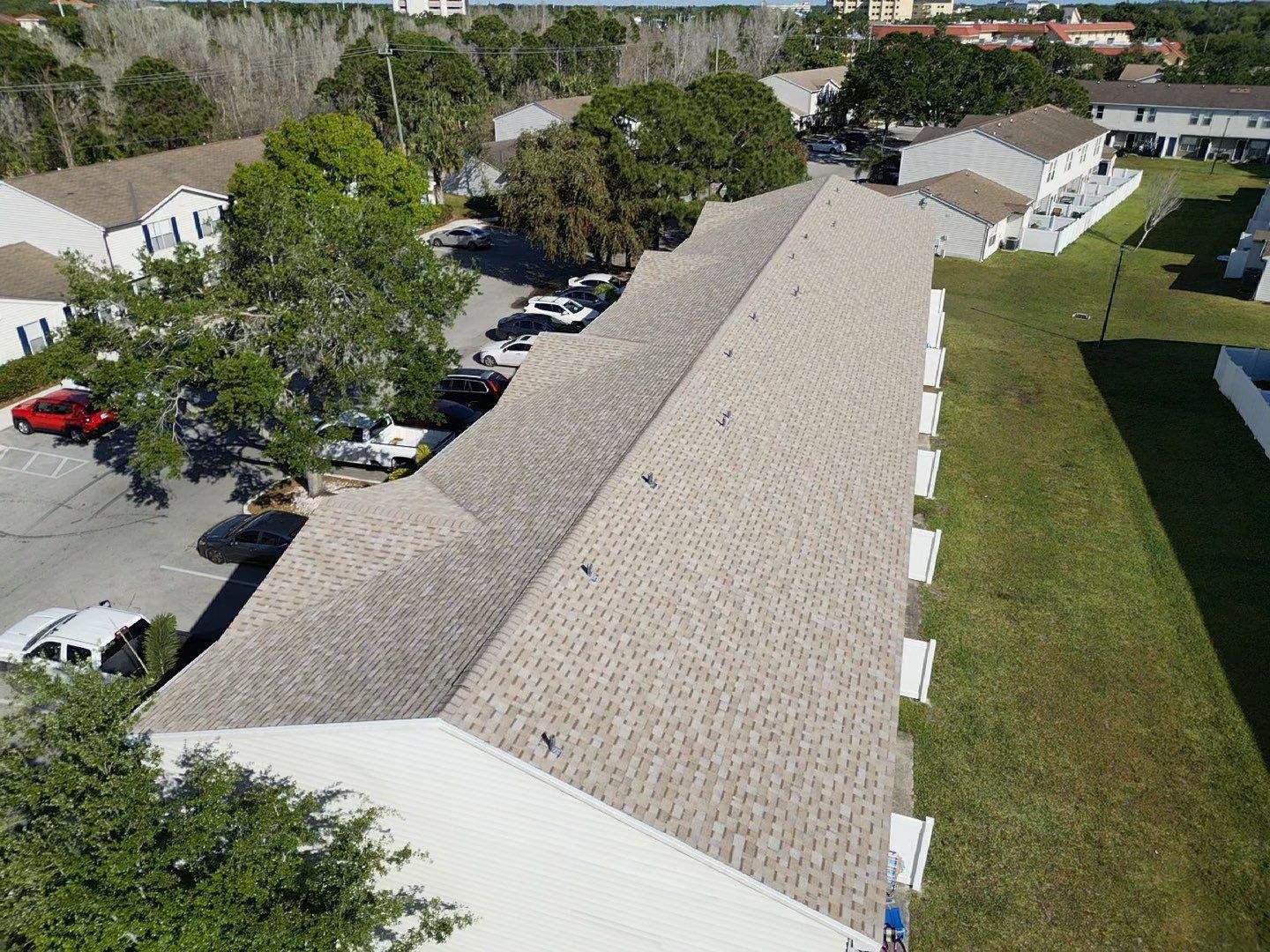 Apartment Complex Shingle Roof Replacement by Sailfish Roofing