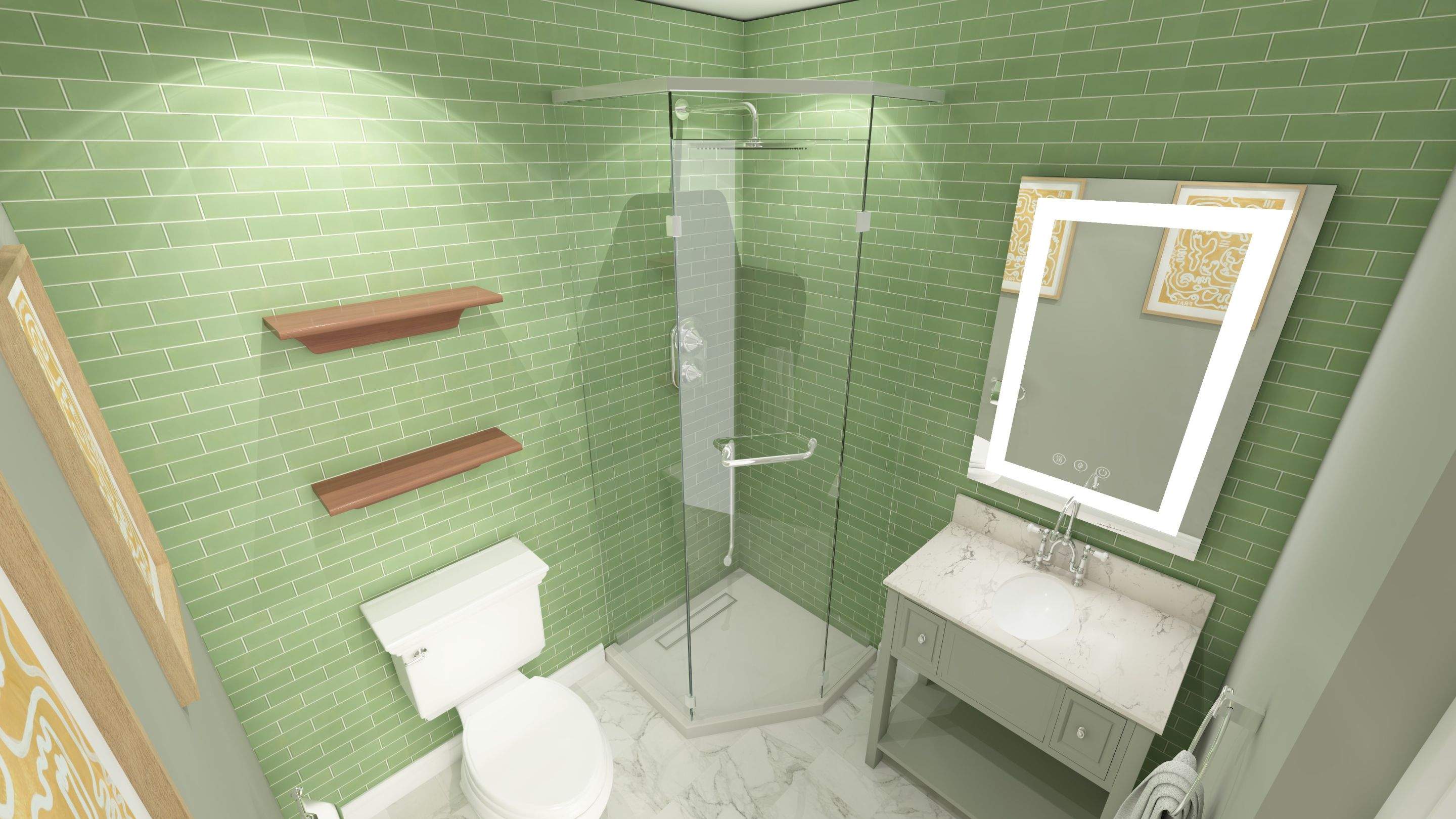 Bathroom Remodel by Home Concepts Construction