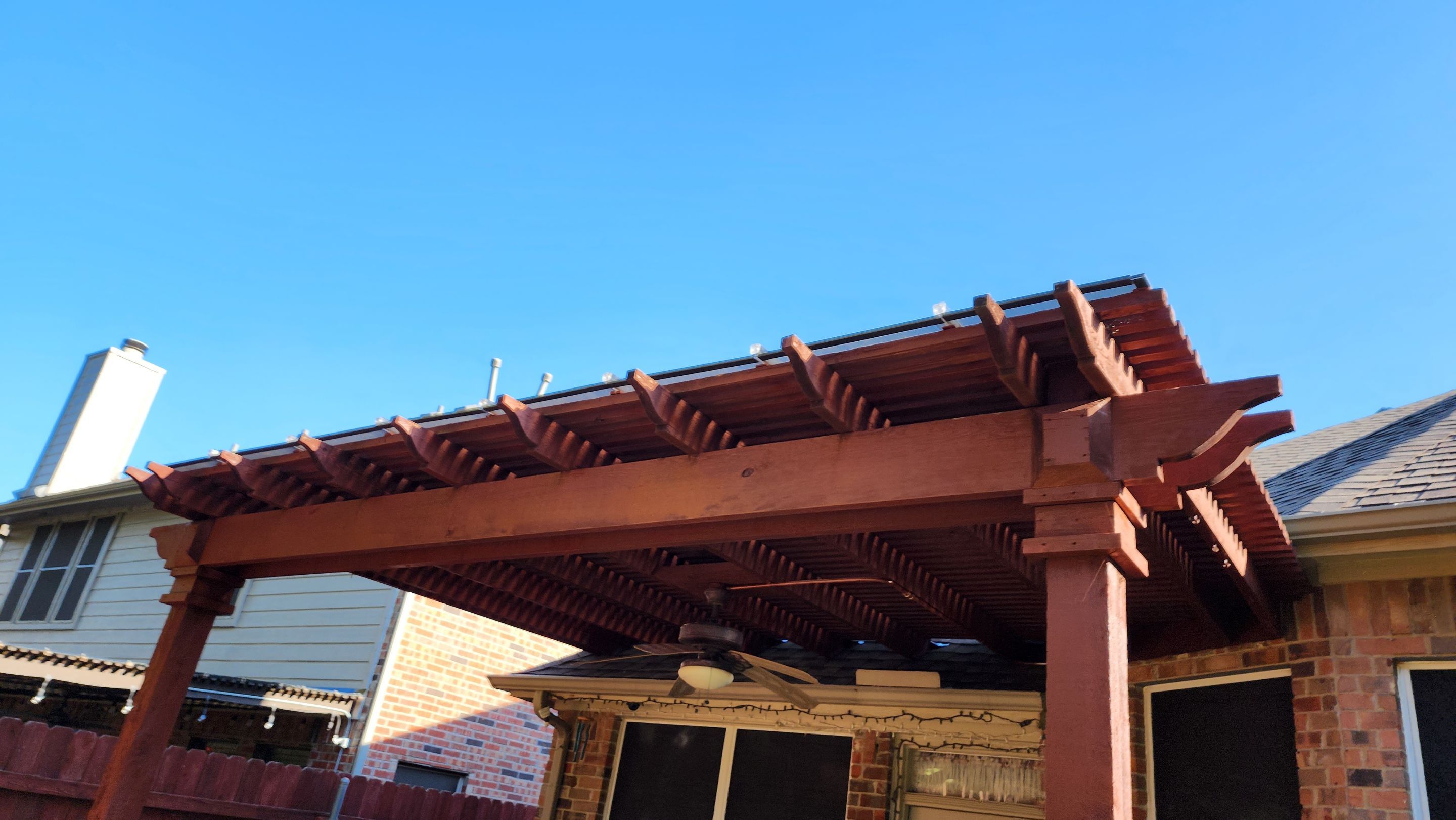 Hercules Patio Poly Cover by Tex-Line Roofing