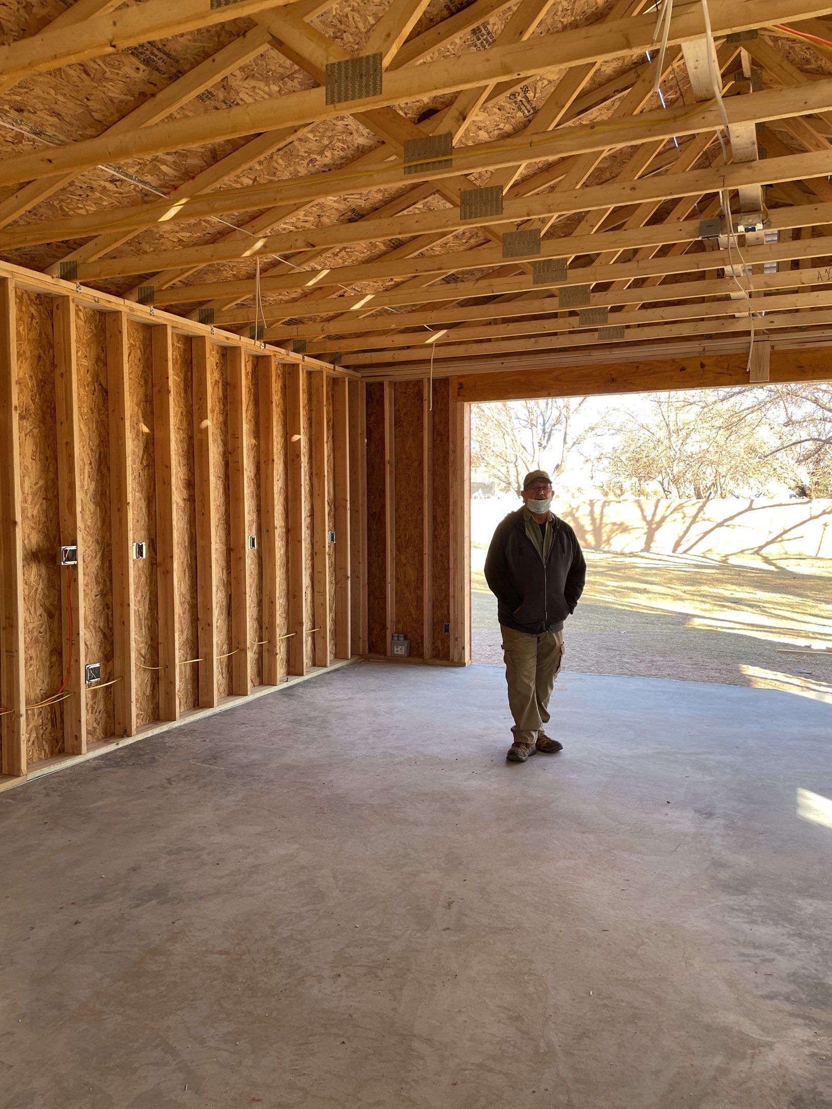 Garage from the ground up by Rio Grande Building & Storage