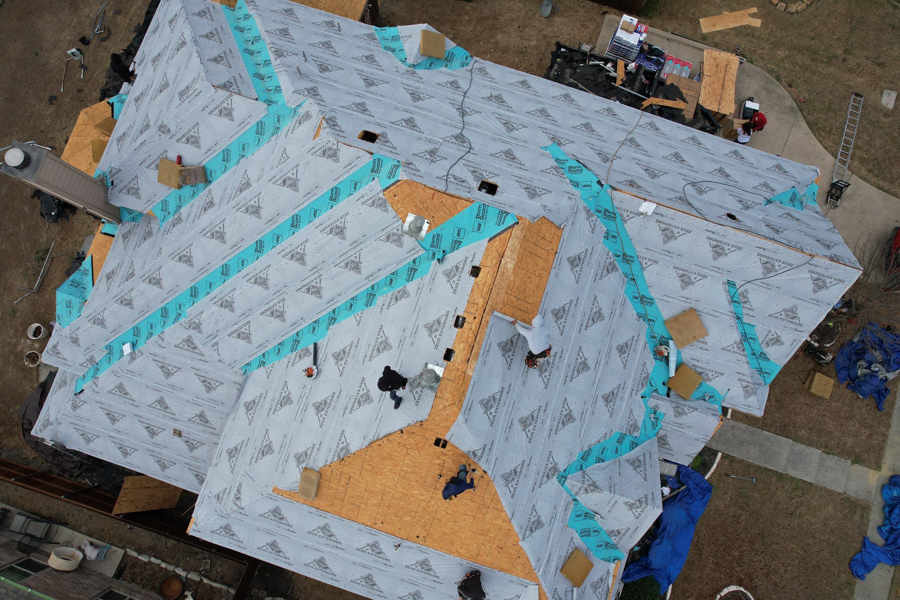 Project in Murphy by Zeus Exteriors