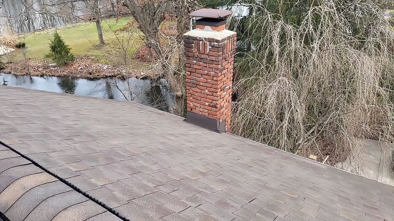 ATLAS PINNACLE HP COLOR: SCOTCHGARD HEATHERBLEND DRIP EDGE: MUSKET BROWN by Eagle Eye Roofing