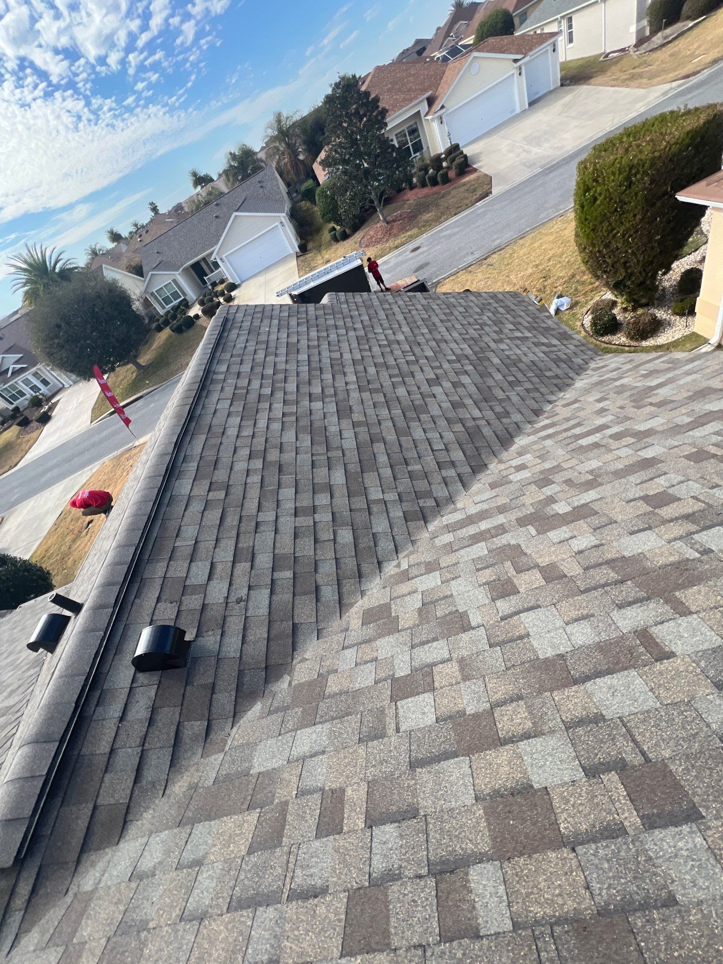 Shingles installed in The Villages, FL by Brehm Roofing