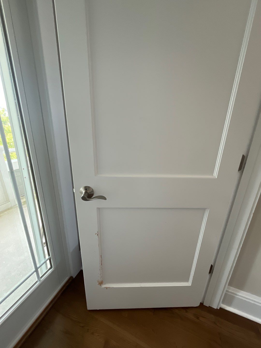 Front Door Transformation: Front Weathered to Bold & Beautiful by Fresh Coat Works LLC