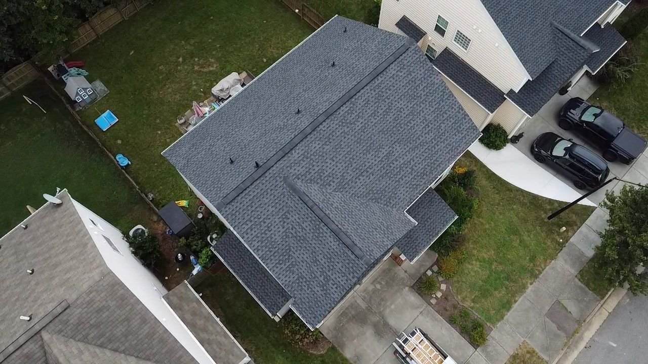 GAF HDZ Charcoal by Skybird Roofing