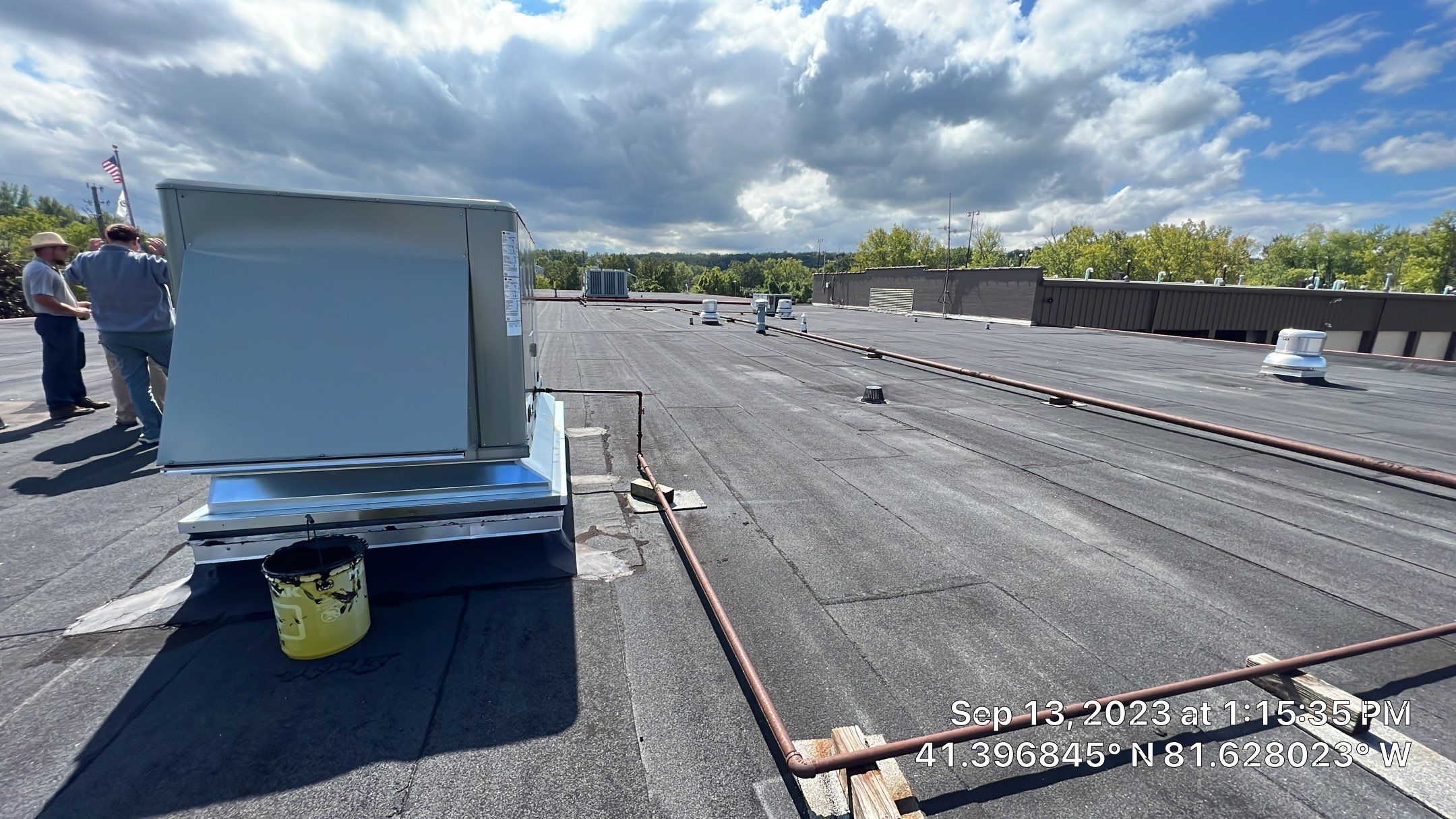 Roof Replacement at Cleveland Metroparks by Gold Star Roofing LLC 