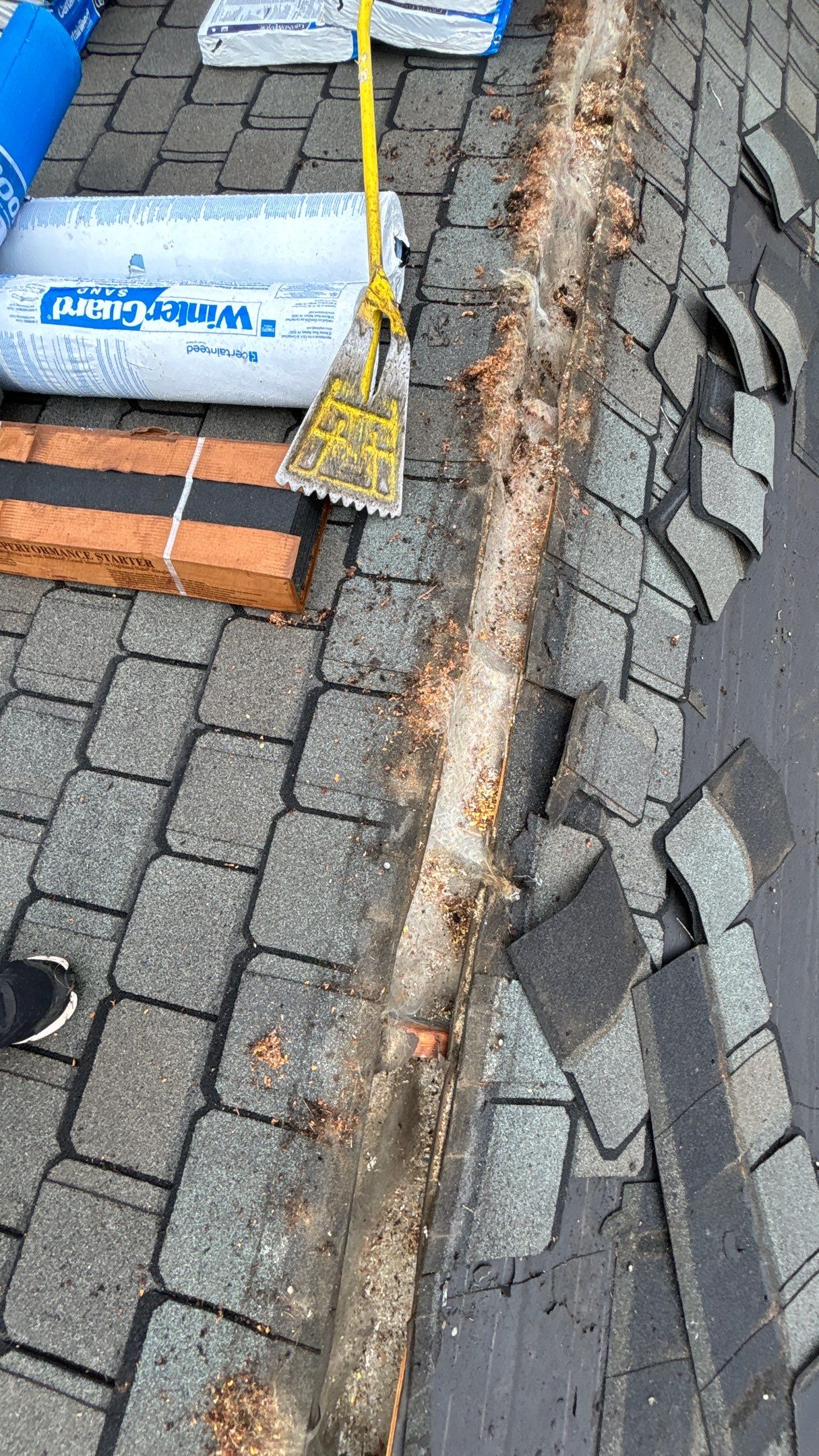Roof Replacement using Certainteed HD Moire Black by 180 Contractors