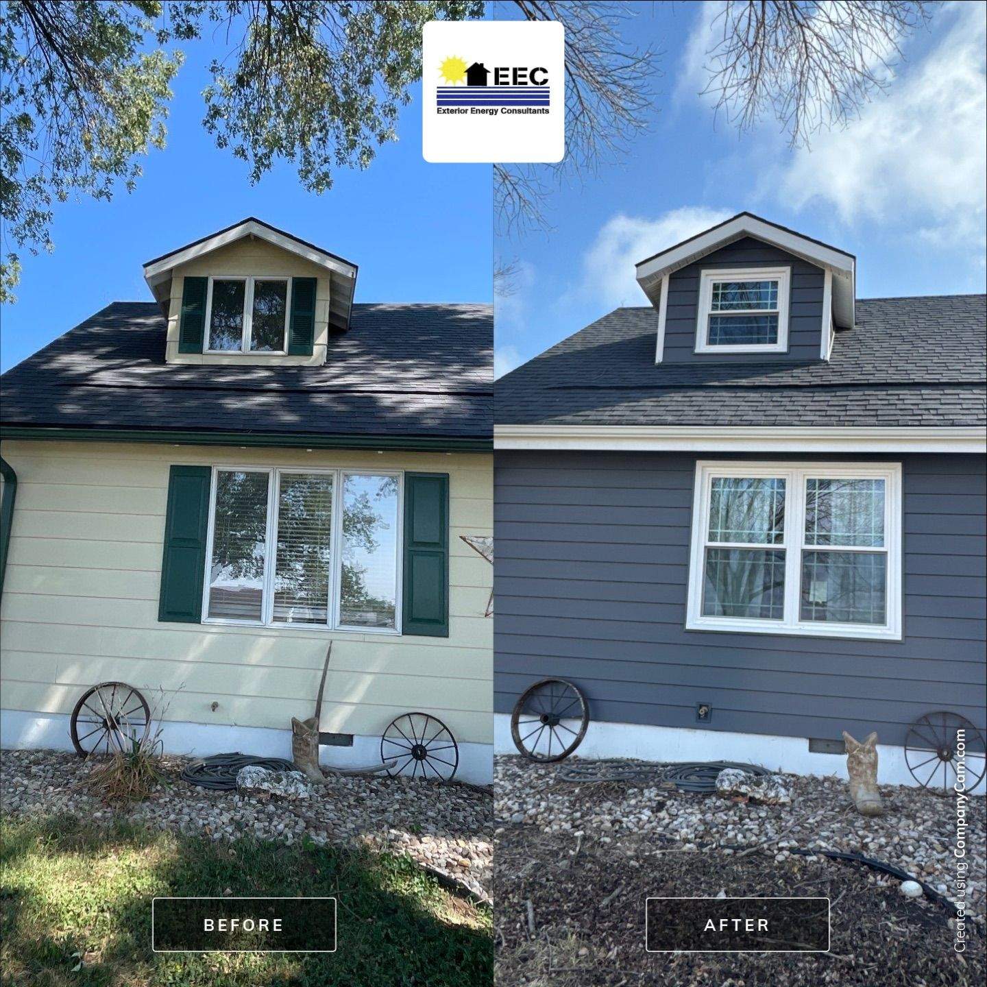 Siding Installation using Craneboard D7 by EEC Windows, Siding & Roofing