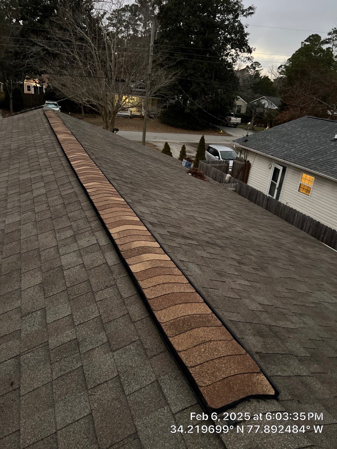 New Ridge Vent & Gutter Guards by RGR Construction and Roofing, LLC