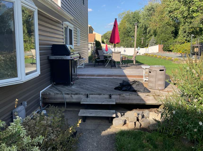 New Deck in Delaran NJ by deck guardian