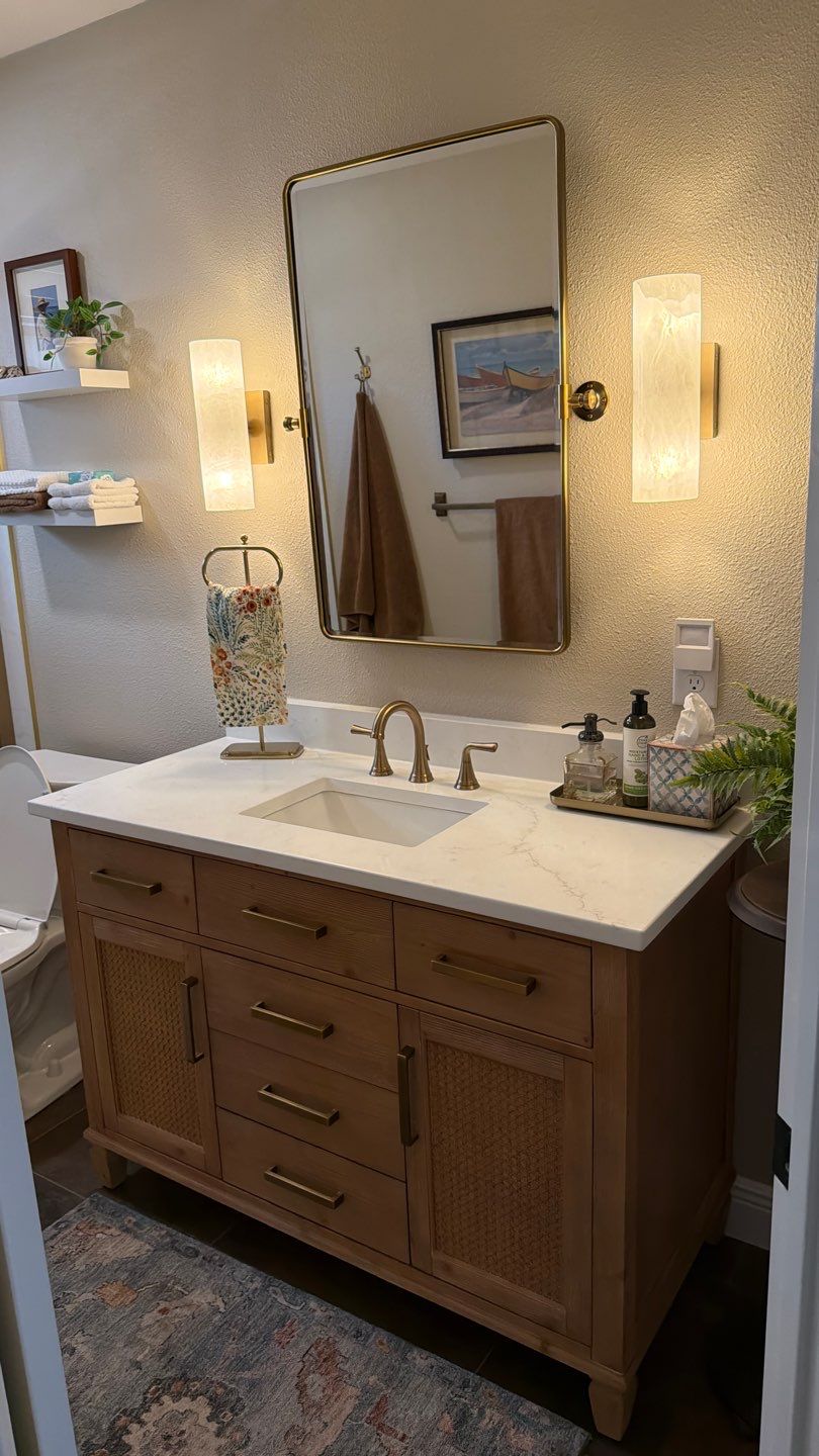 Roger’s Ranch Tub-to-Shower Conversion & Bathroom Remodel in San Antonio by Legacy Bath and Kitchen