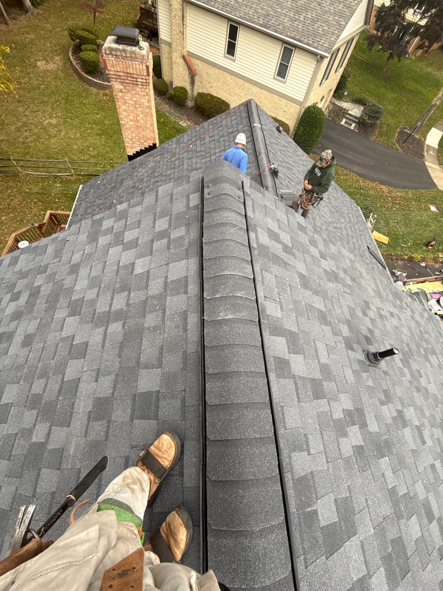 Alexandria :Residential Roof Replacement with CertainTeed Landmark Pro in Max Def Moire Black  by RM Banning, Inc.