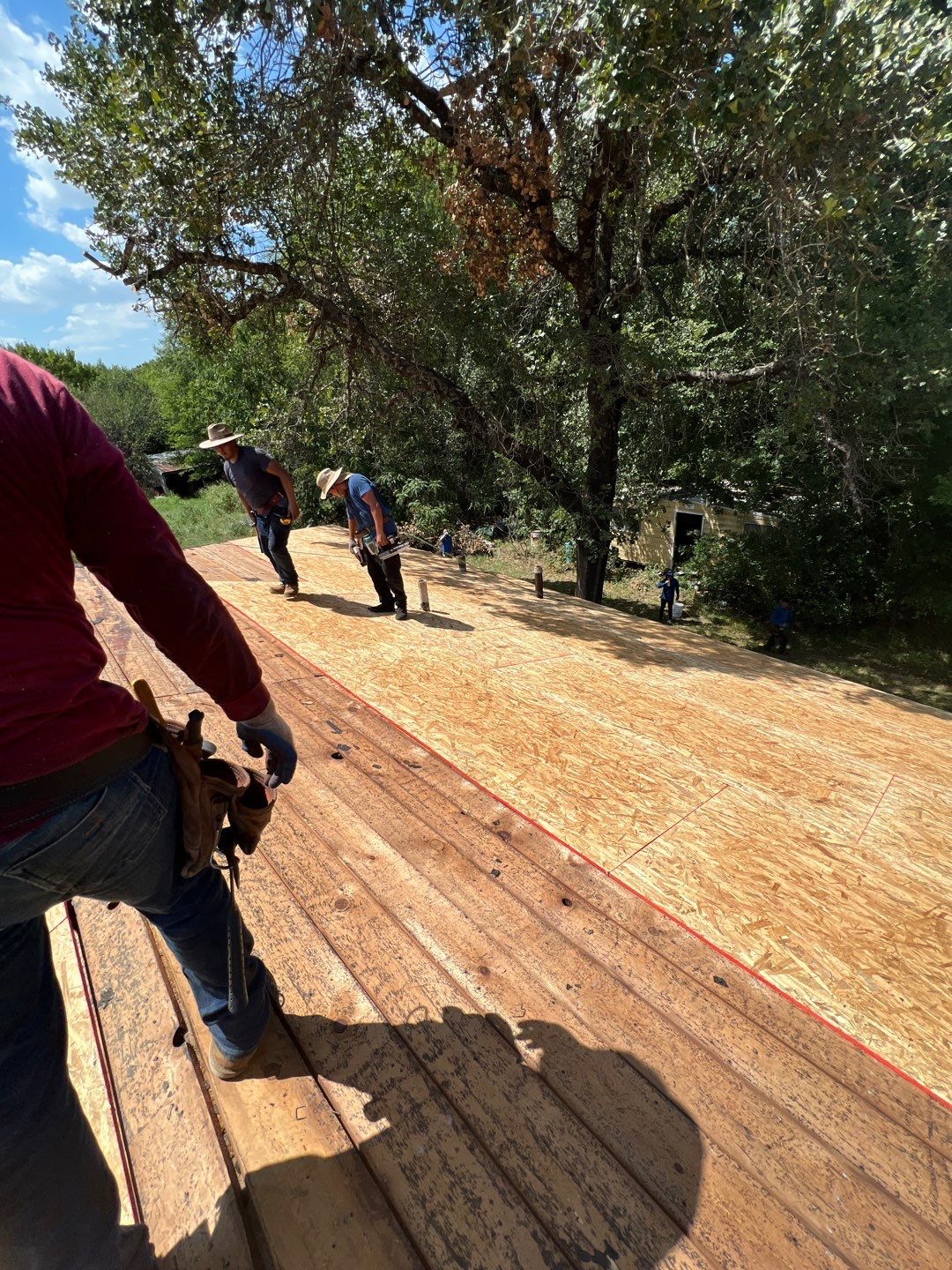 Residential Roofing Installation using GAF Natural Shadow  by A & H Roofing and Contracting