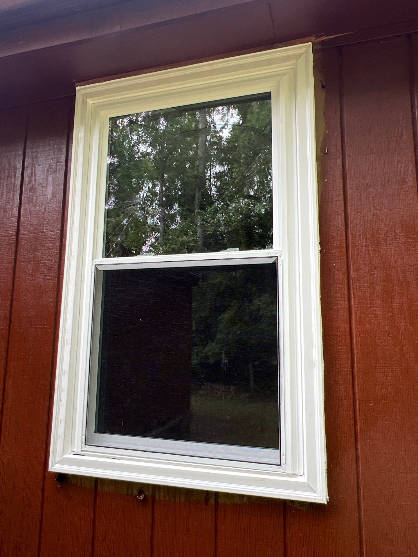 White Vinyl Window Replacement for Harlem Residence by WindowMax