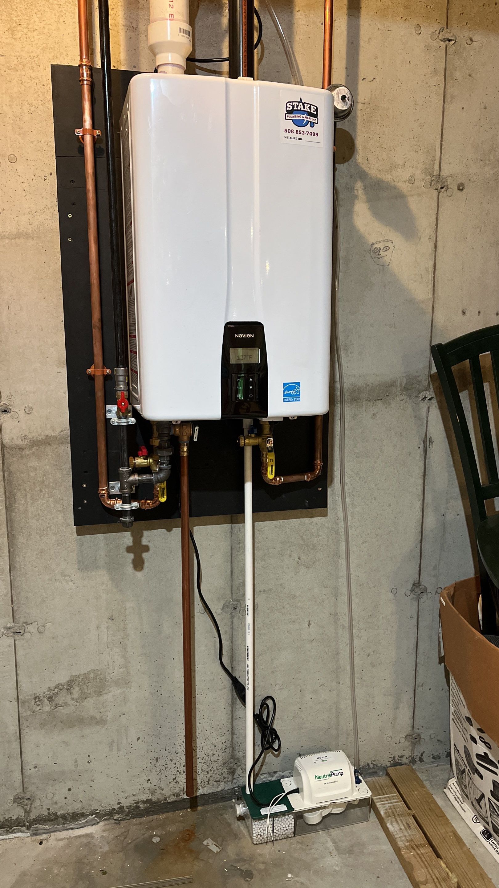 Navien NPE S2 by Stake Plumbing and Heating