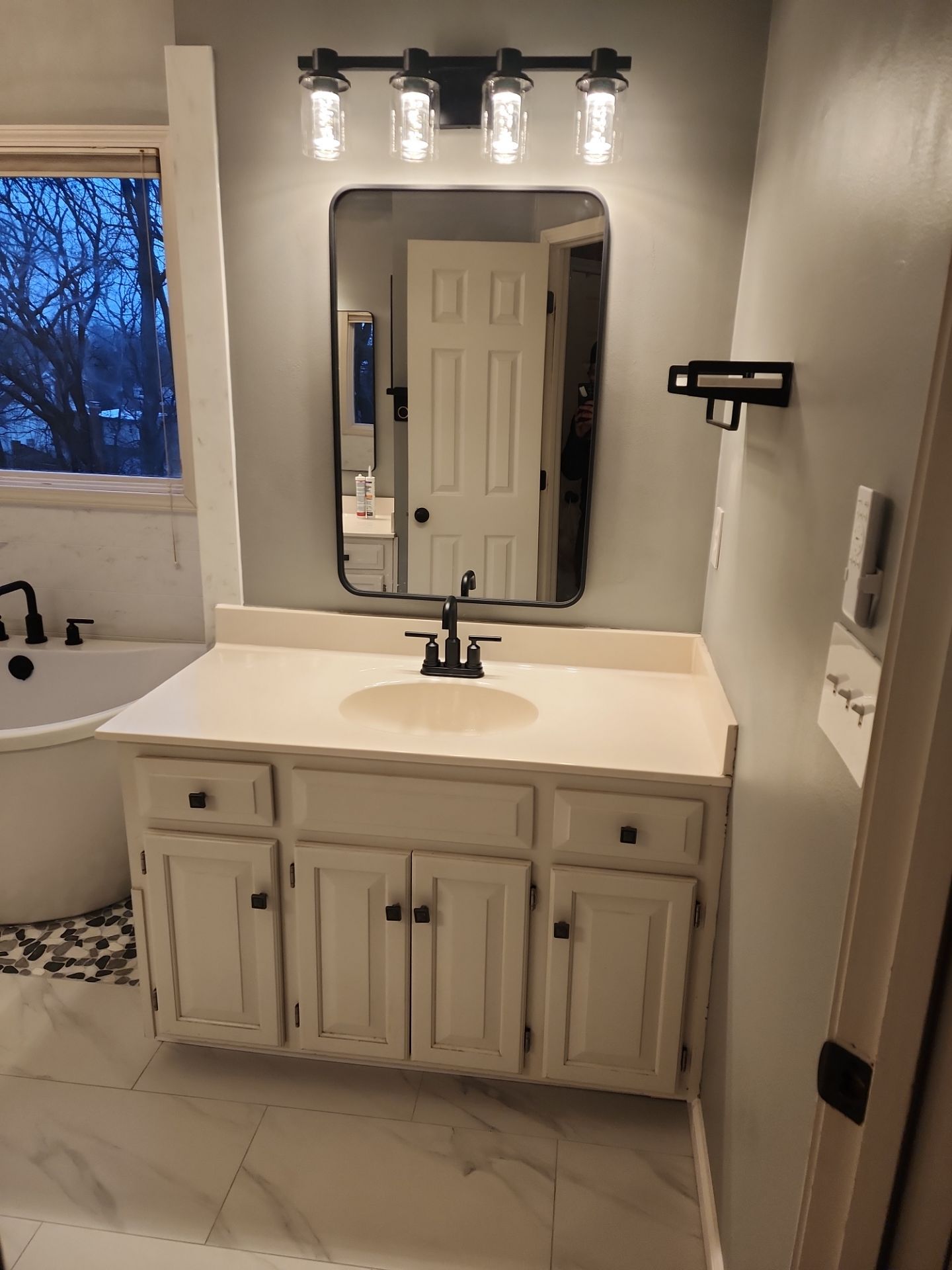 Beautiful use of many materials by The Shower Company