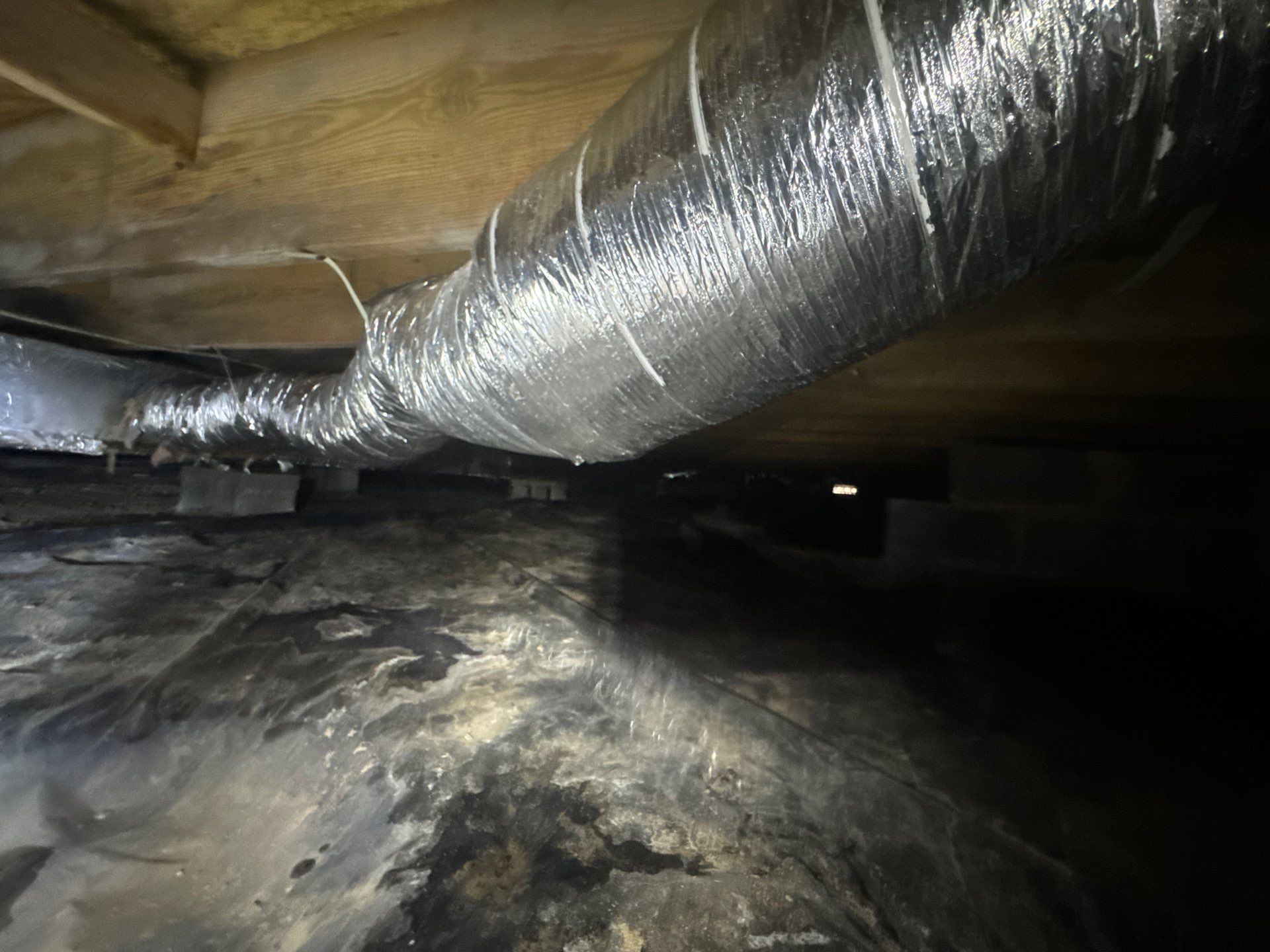 Project in Carrsville by Patriot Crawl Space Repairs