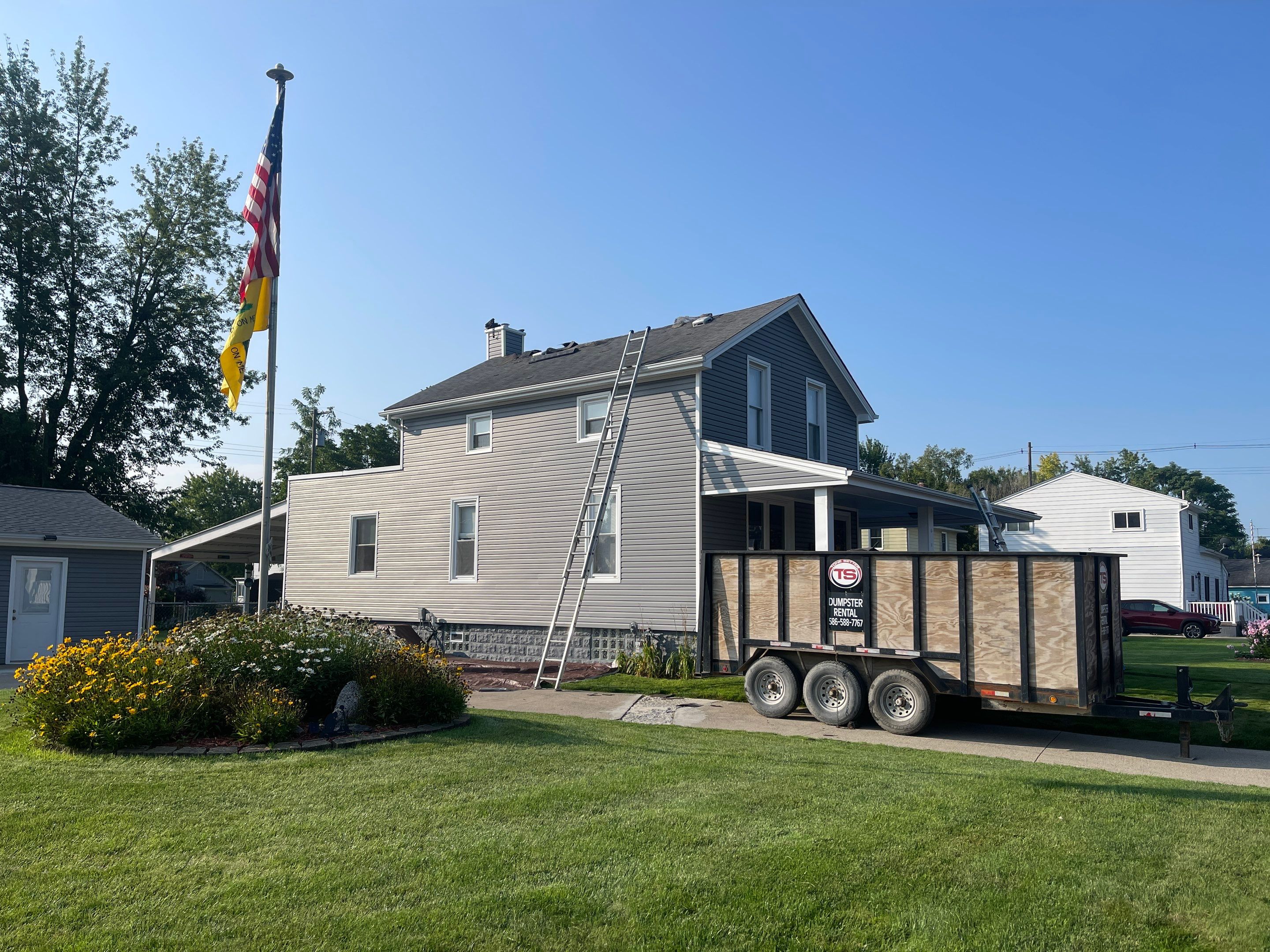 Residential Roofing Installation using Certainteed Landmark - Cobble Stone by JNR Roofing LLC