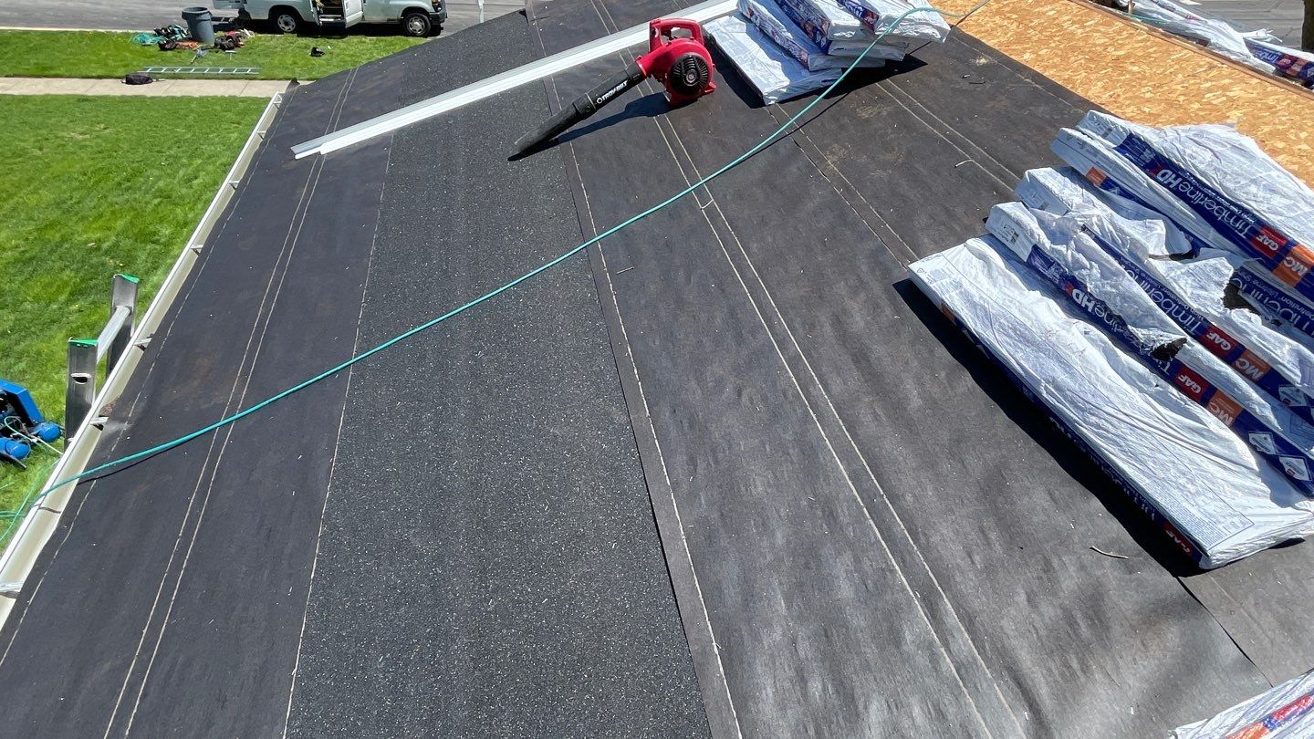 Residential Roofing Installation using GAF Timberline HDZ by Pro Home Services Inc