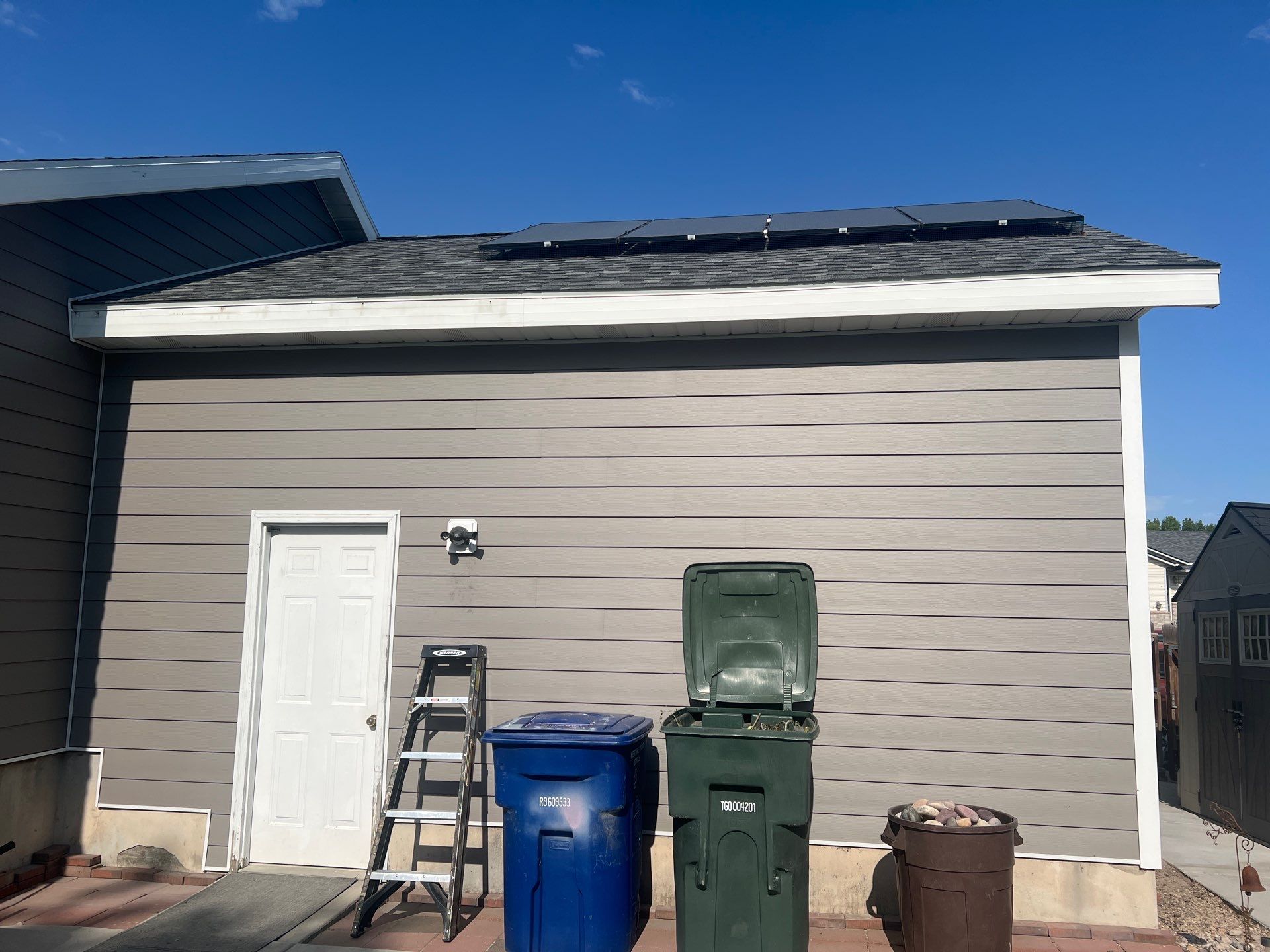 Project in Salt Lake City by Emerald Gotcha Gutters 