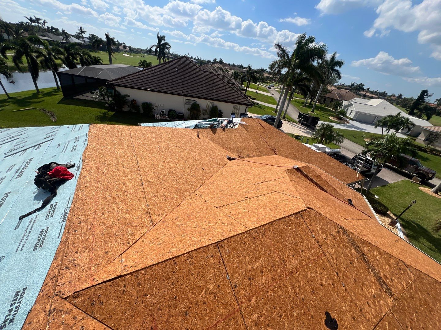Residential Roofing Installation using Westlake (Boral) Stone Coated Steel by Four Peaks Roofing