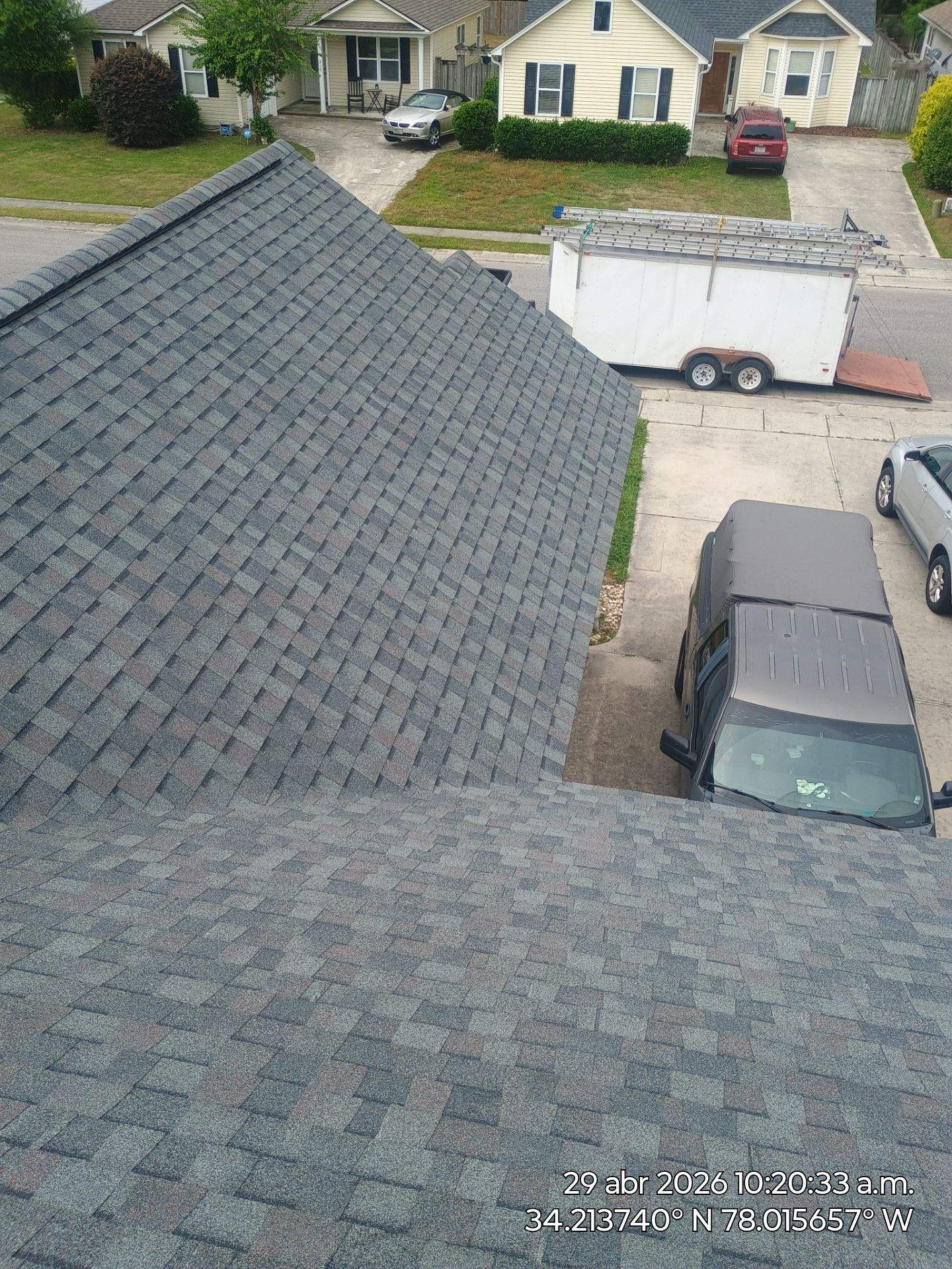 Leland FORTIFIED Roof Replacement with Colonial Slate Landmark Shingles by RGR Construction and Roofing, LLC