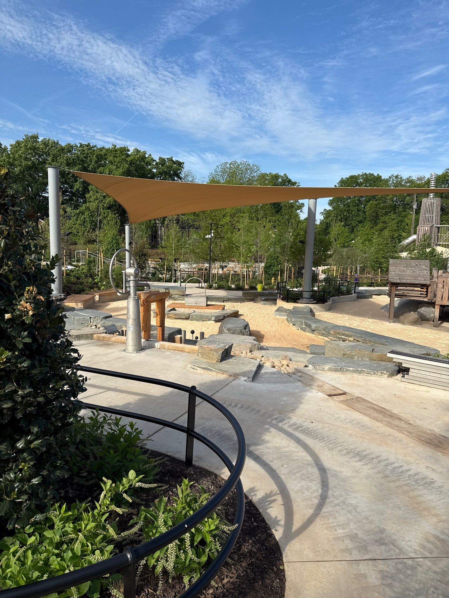 Playground using Mini Mesh by Mccall Commercial Fencing
