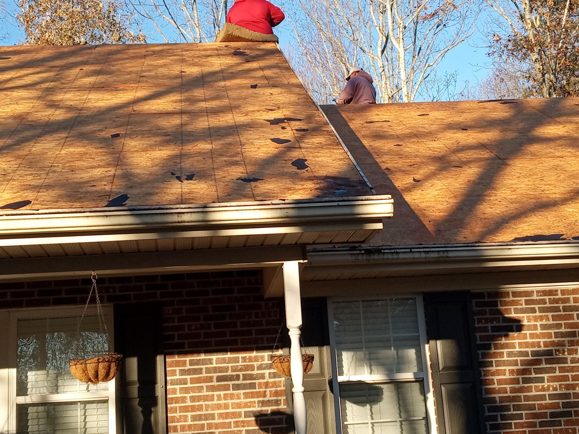 Residential Roofing Installation using Architectural shingles by BROCK BUILDERS 