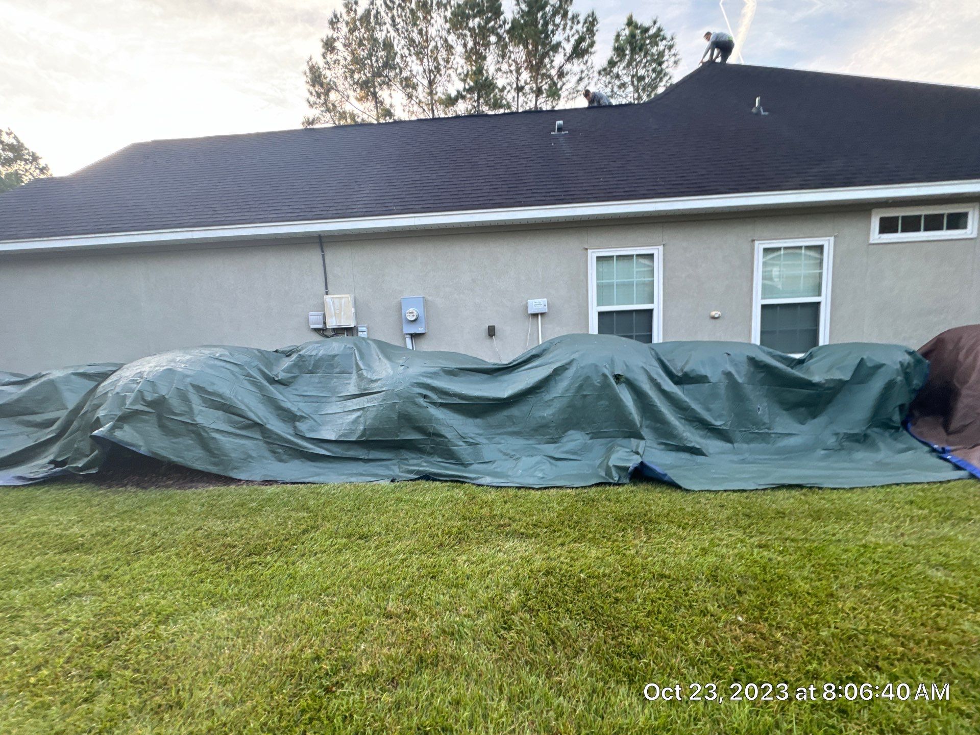 Residential Roofing Installation using Atlas Pinnacle Pristine Pewter by Talya Roofing