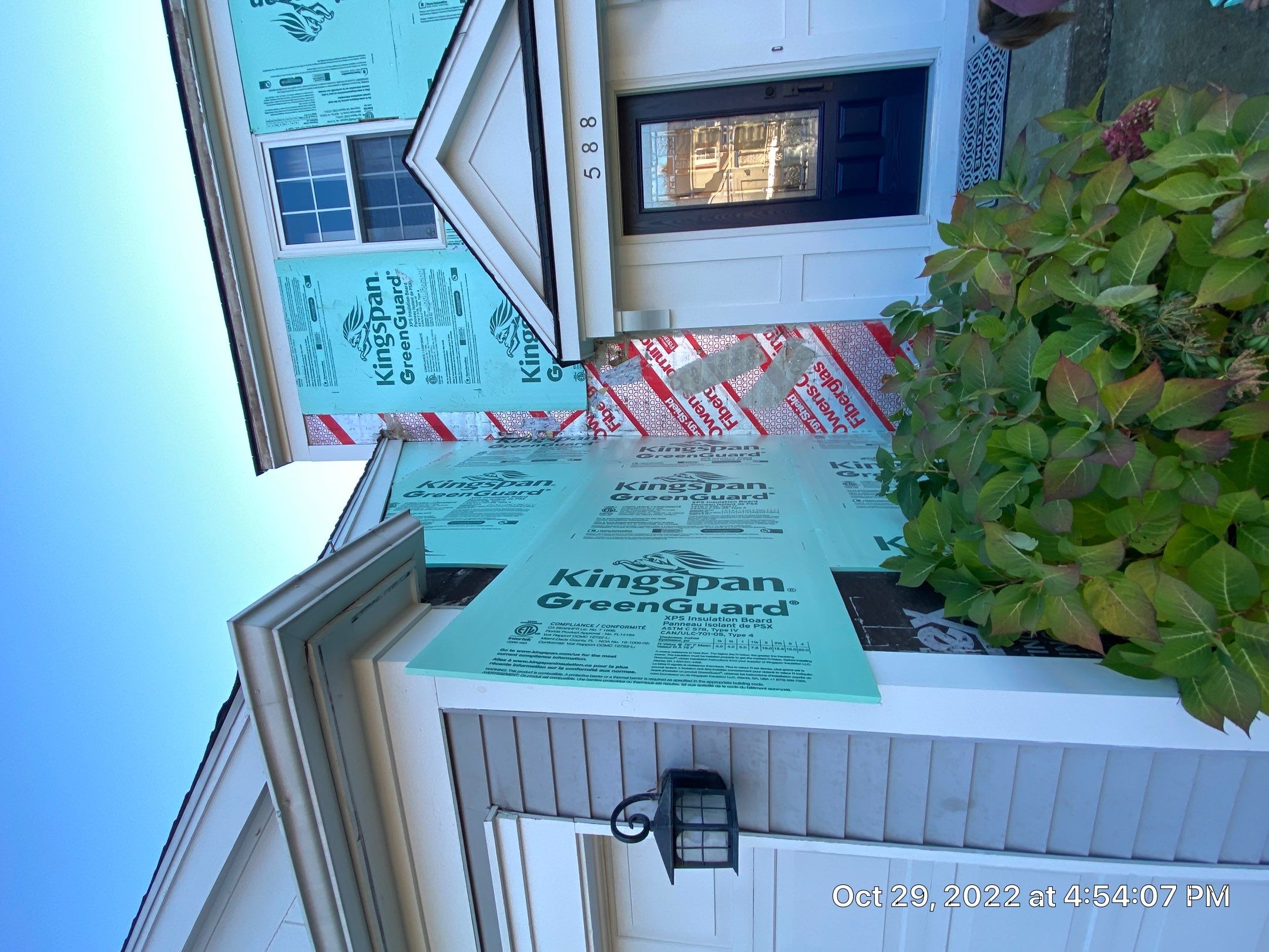 Siding Replacement using Certainteed Restoration Classic D4 Midnight Blue by 180 Contractors