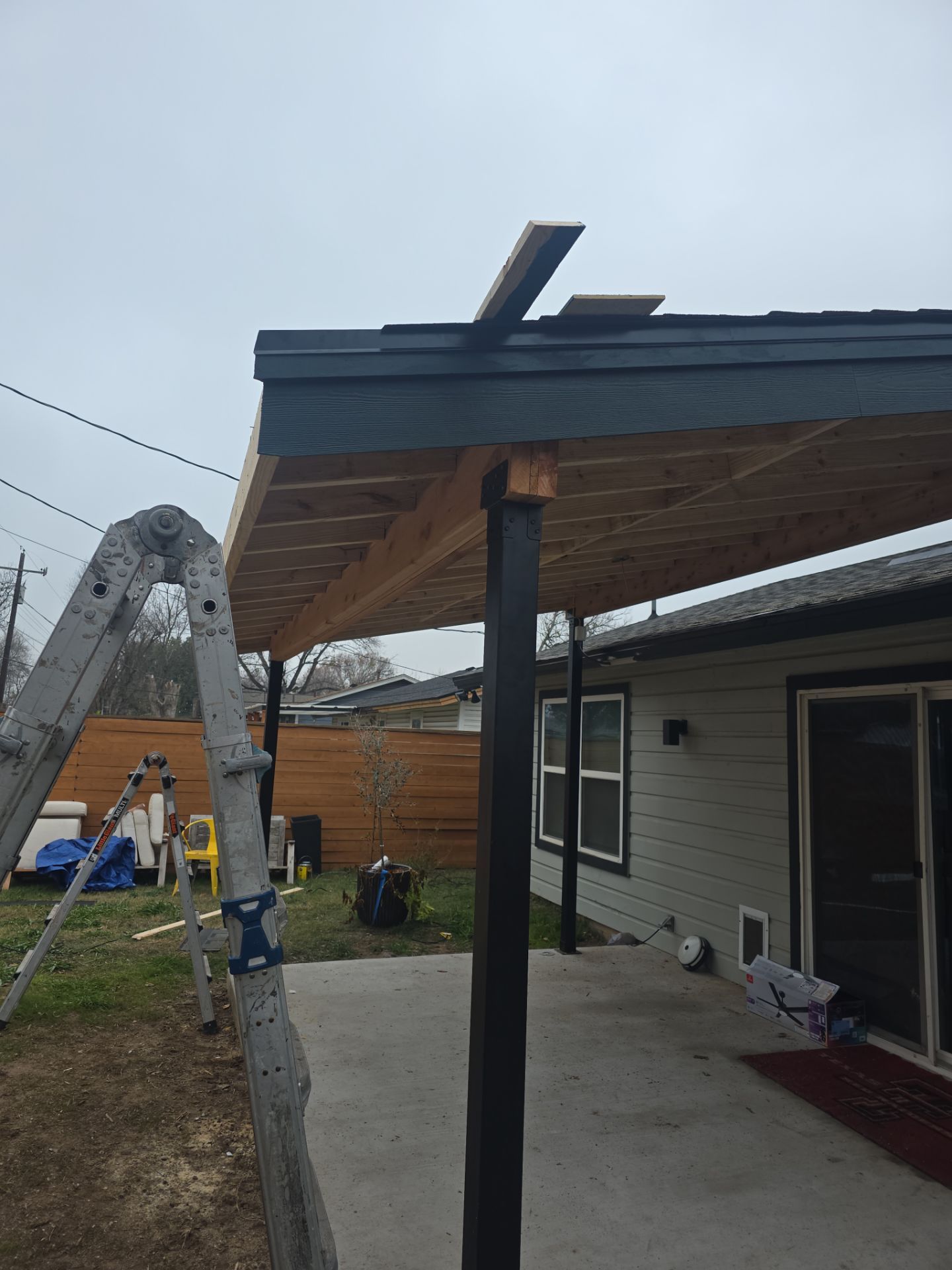 Custom patio for under 20. by REPS OF TEXAS