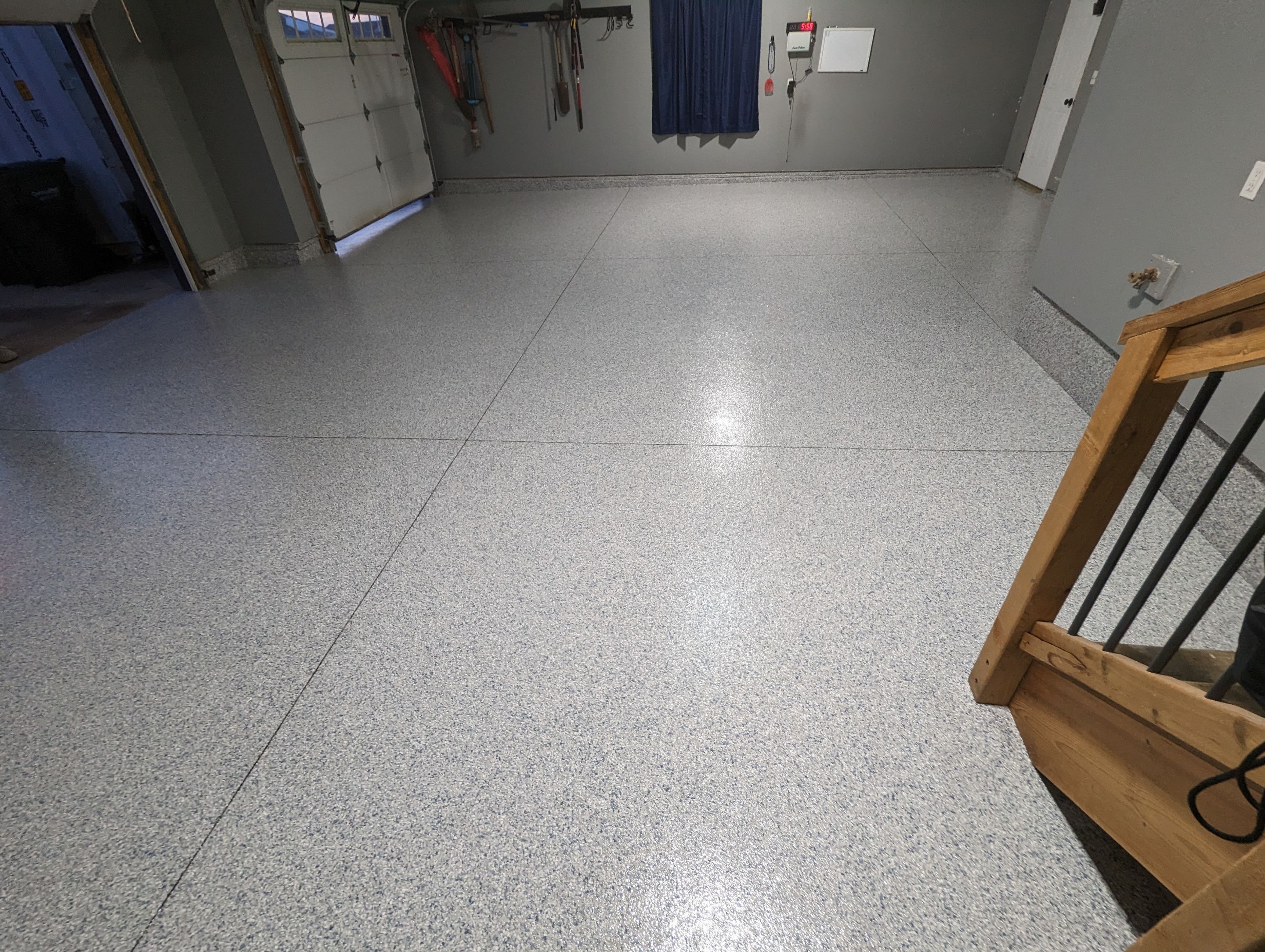 Garage using Tidalwave by Select Painting, Coatings & Garage Cabinets