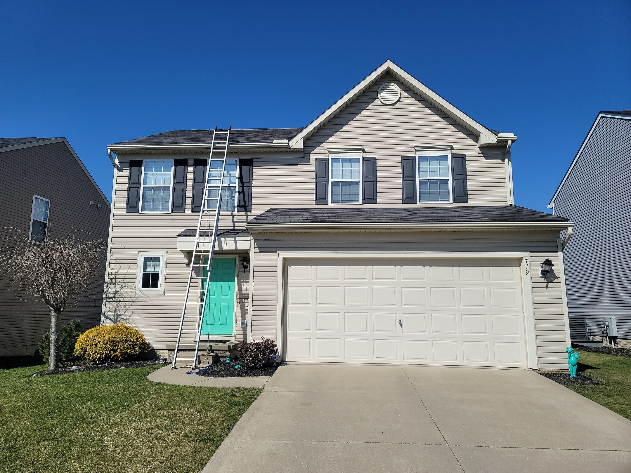 ATLAS PINNACLE COLOR: BLACK SHADOW DRIP EDGE: WHITE by Eagle Eye Roofing