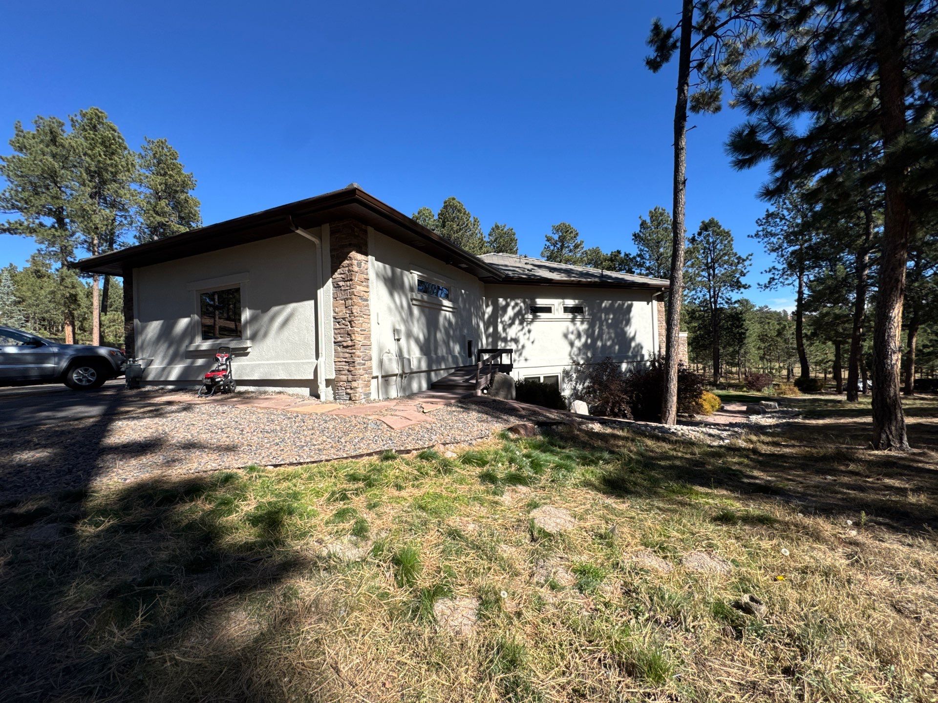 Elastomeric Stucco Coating Project in High Forest Ranch by Carroll Painting LLC