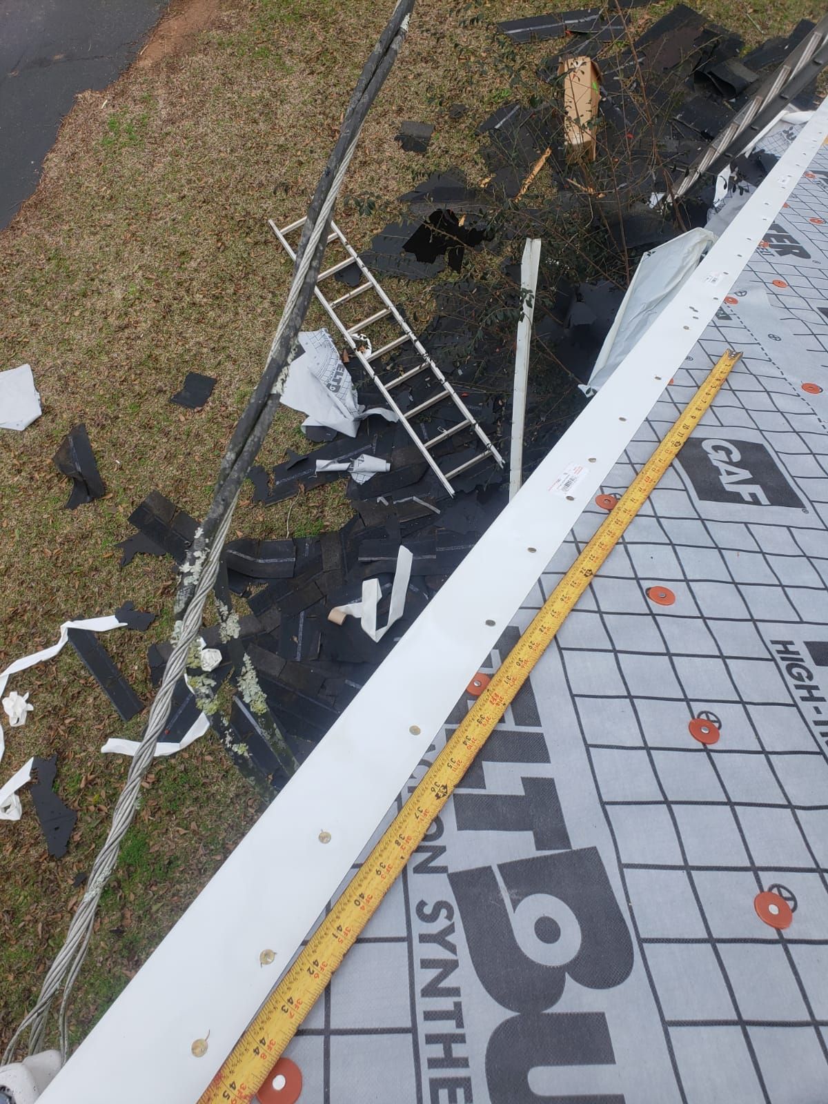 Residential Roofing Installation using Roof Replacement by American Roofing & Construction LLC