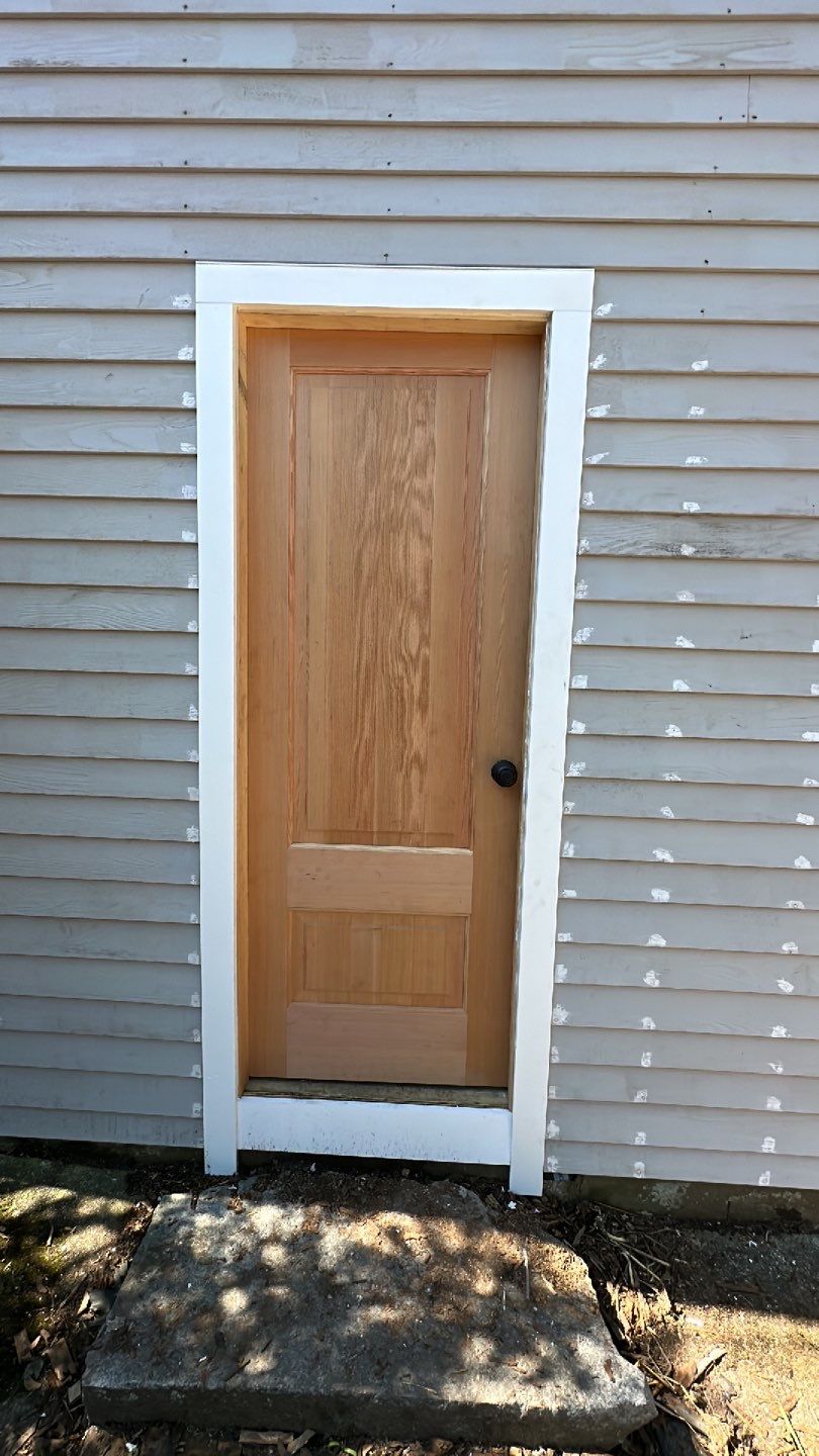 Exterior Installation using Cedar Clapboard by Loyalty Exterior Solutions 