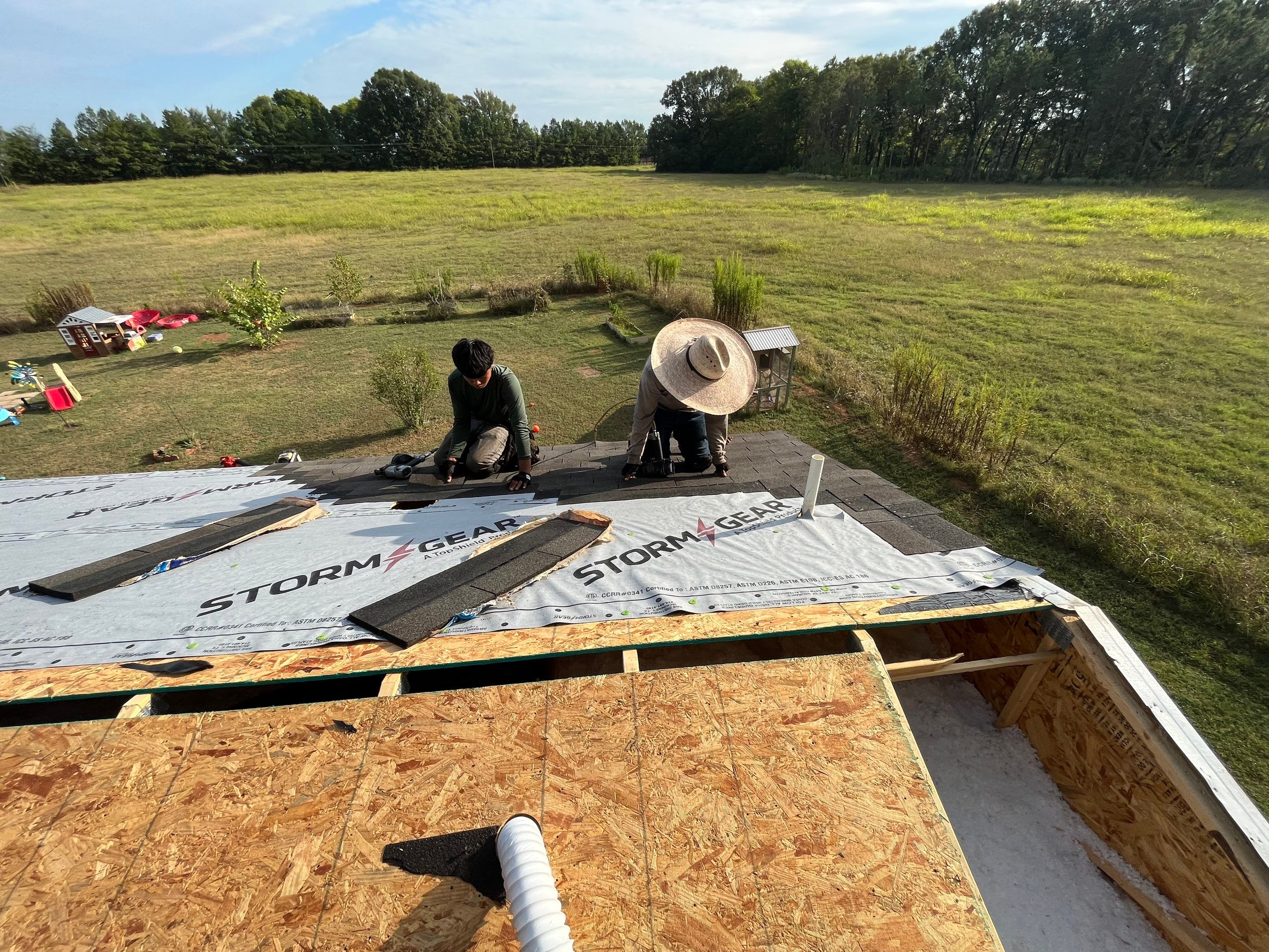 Residential Roofing Repair using CertainTeed XT25 by Hostetler Roofing