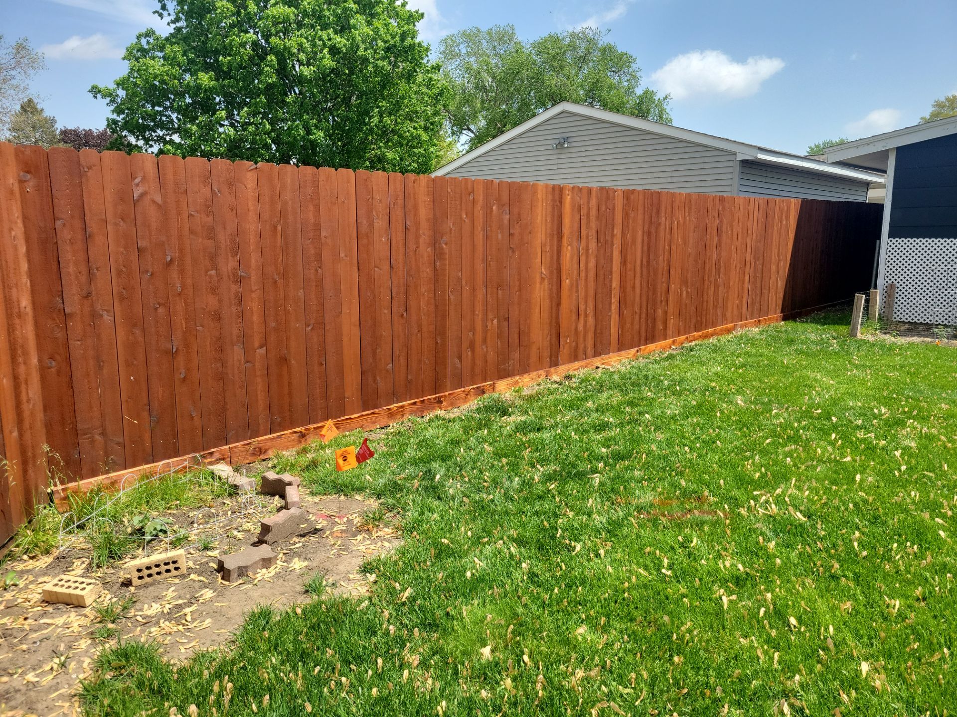 Project in Cedar Falls by Perfect Picket Fence and Stain