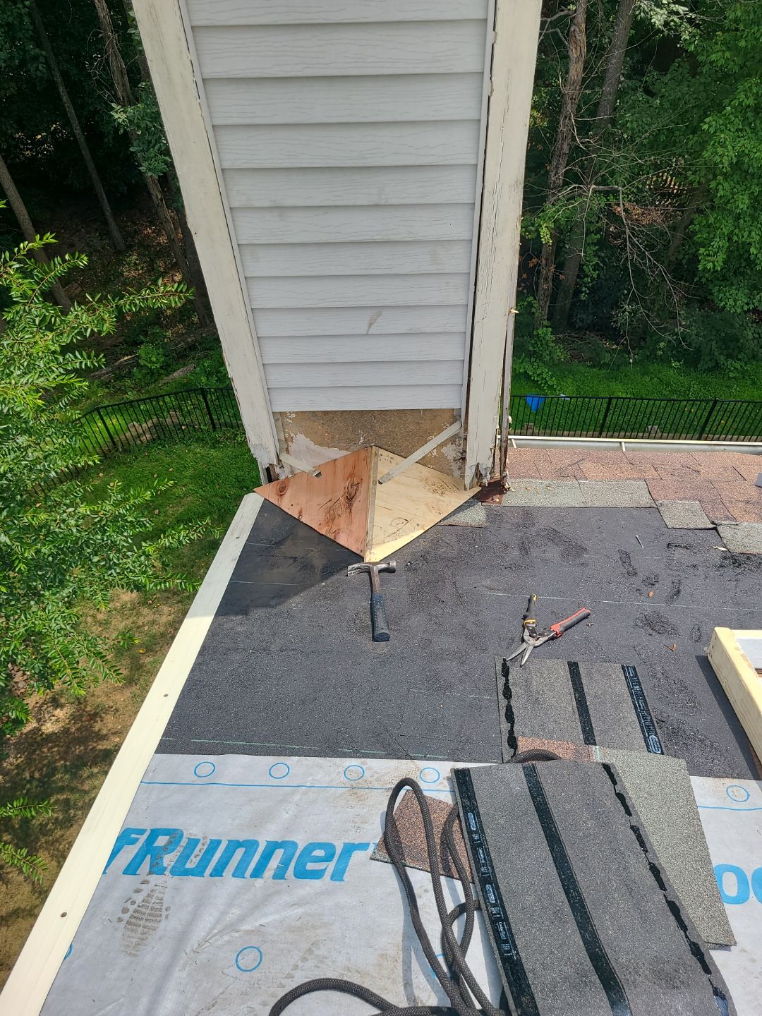 Montclair: Roof Installation with CertainTeed Landmark Designer Shingles in Burnt Sienna by RM Banning, Inc.