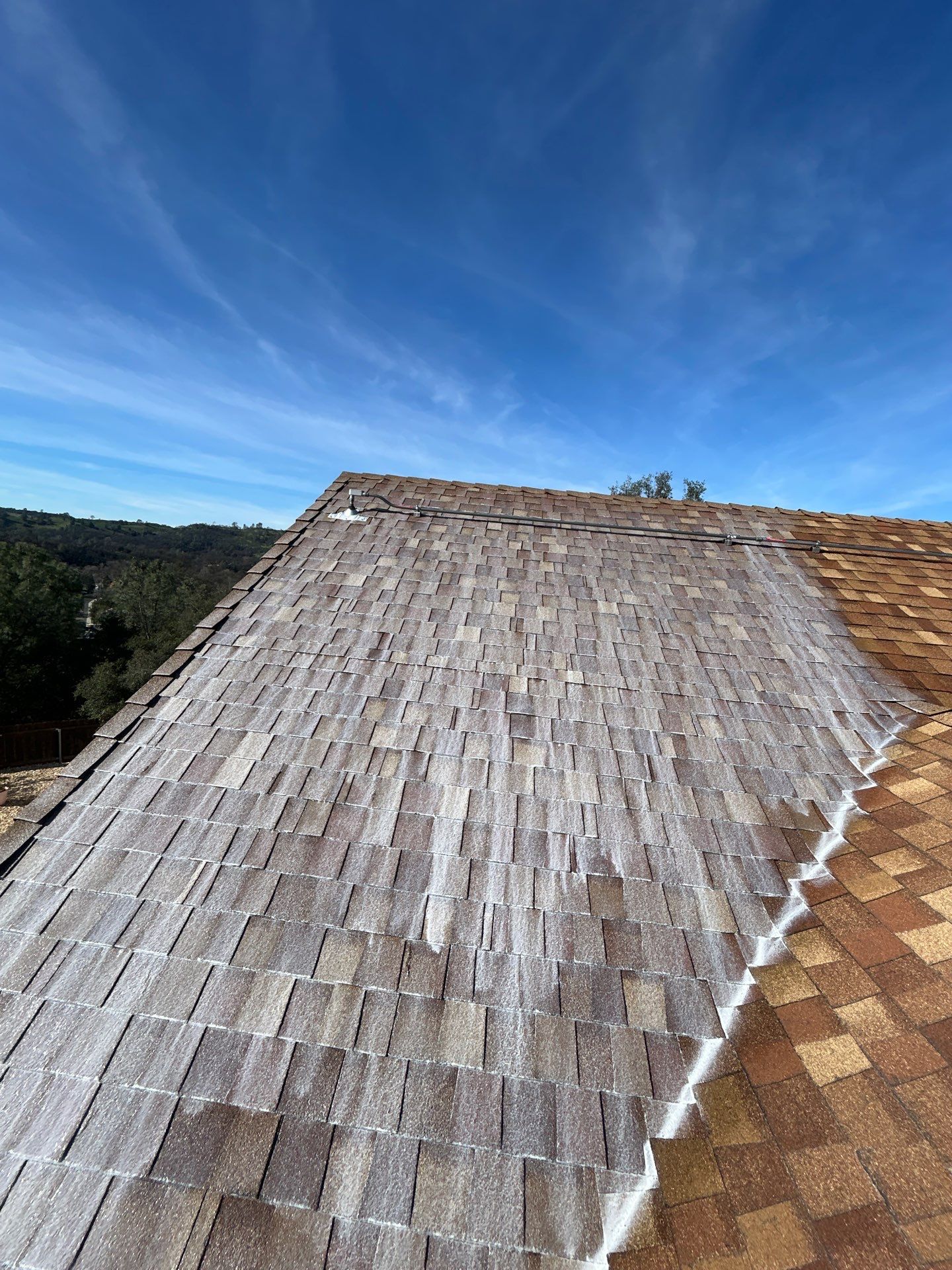 Roof Rejuvenation using Roof Maxx Treatment by Roof Maxx of Folsom