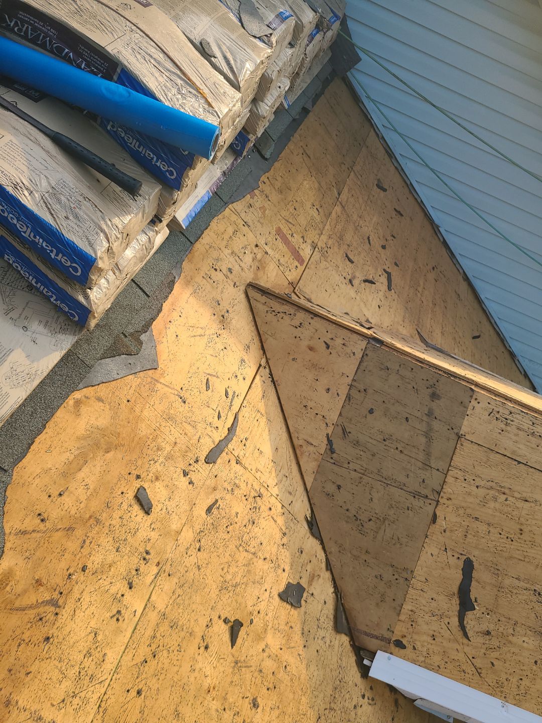 Burke: Residential Roof Replacement with CertainTeed Landmark Pro Designer Shingles in Max Def Driftwood by RM Banning, Inc.