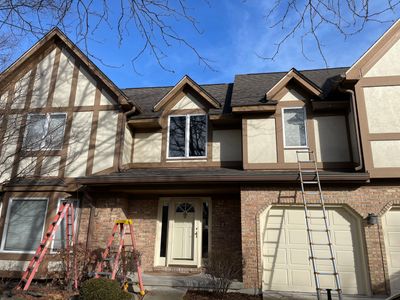 Turtle Shell gutter protection installation in Naperville, IL 60565, photograph 27