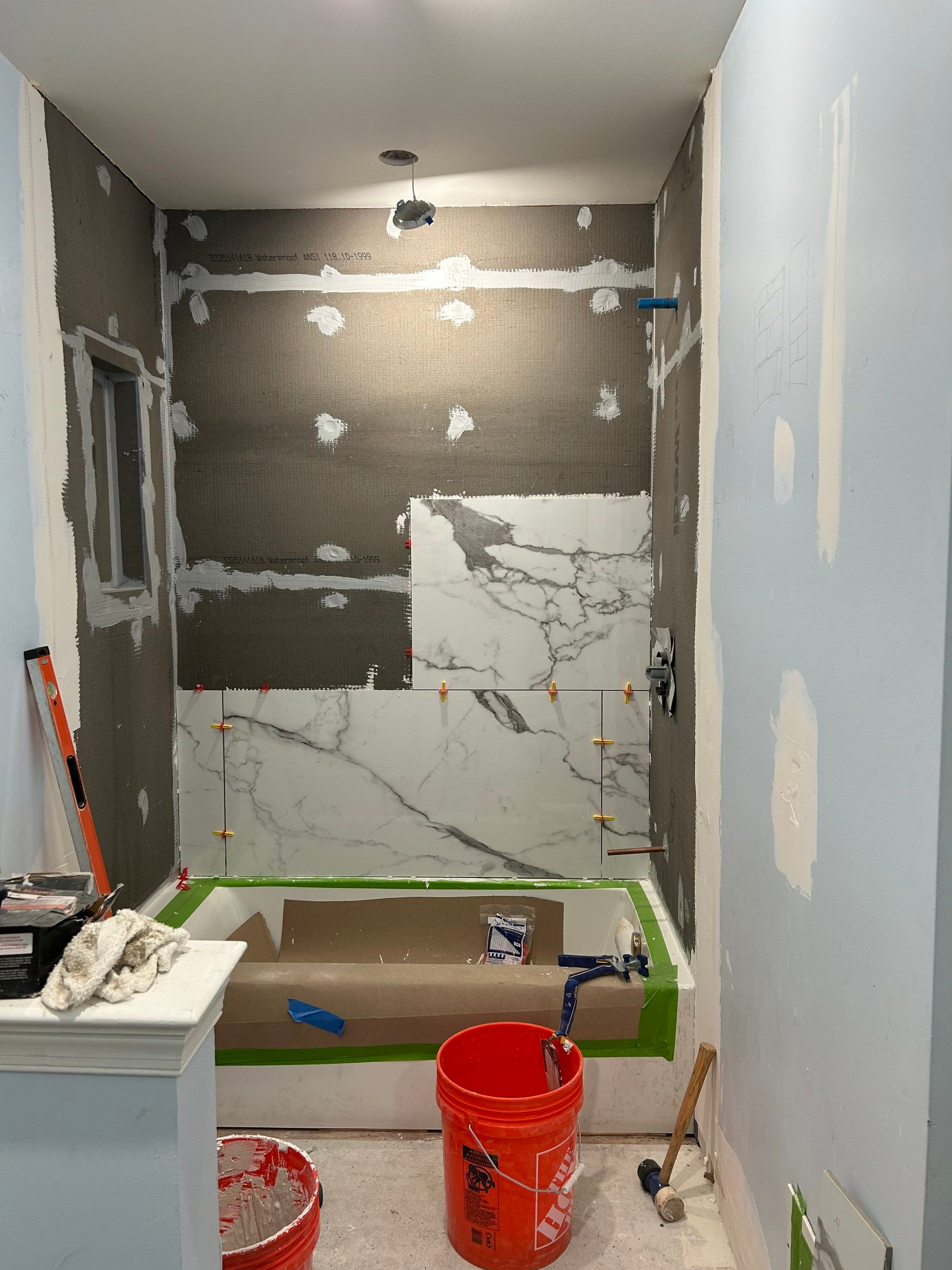 Elegant Dual Bathroom Remodel in Blue Bell, PA by Plowman Kitchen & Bath