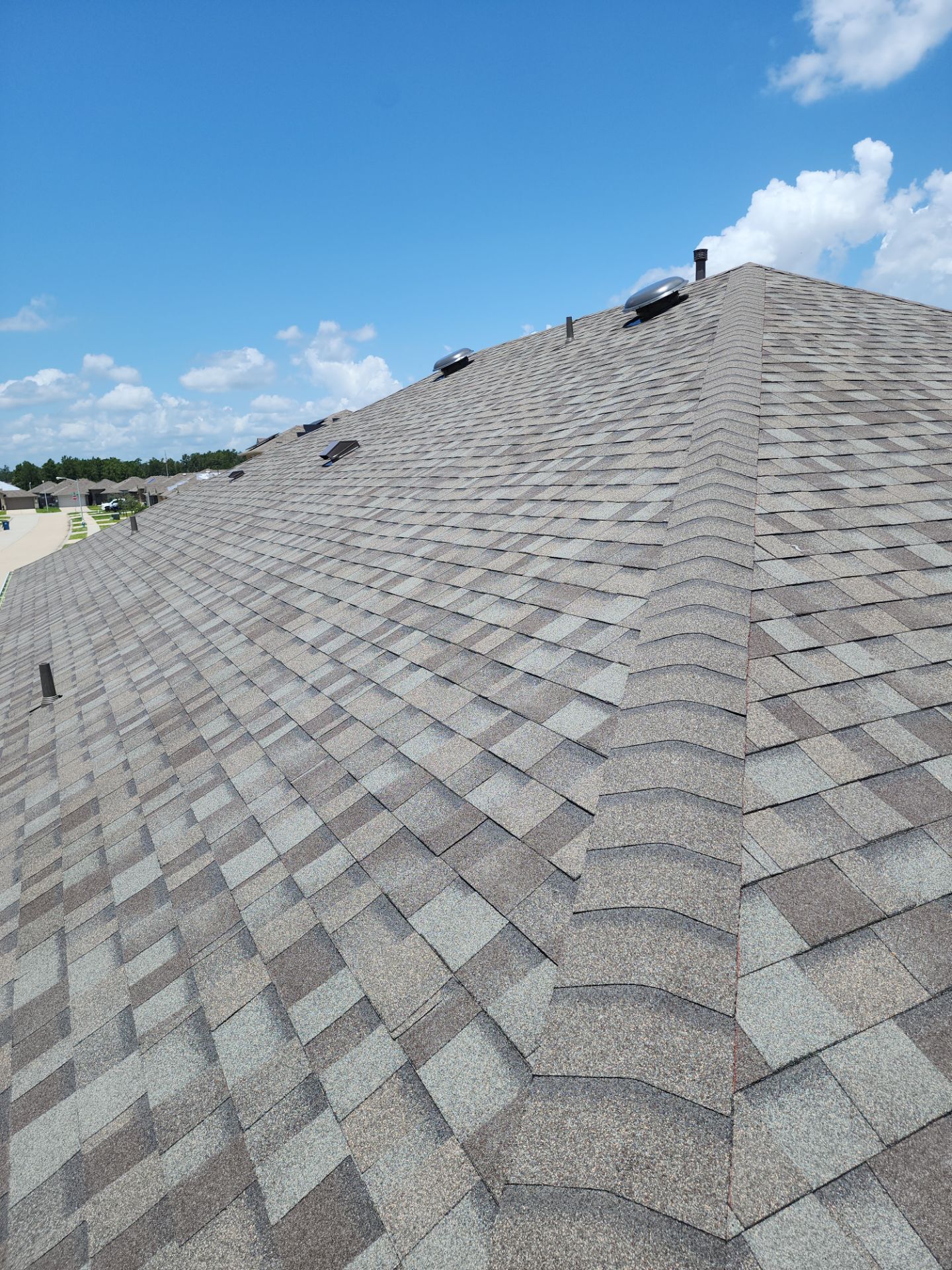 Residential Roofing Installation using Owen's Corning Duration (Lifetime) Shingles by Roof Repair Company