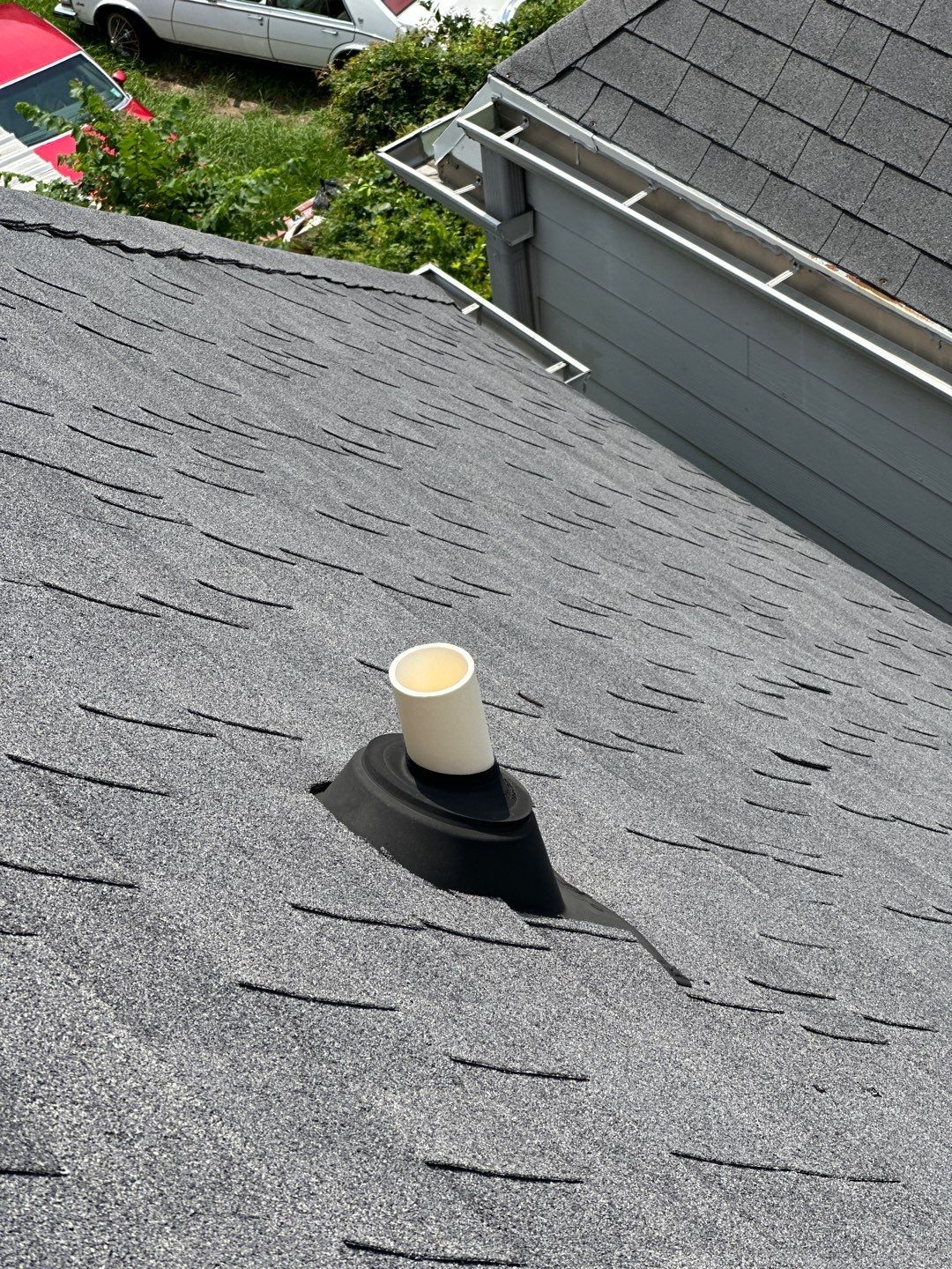 Hail Damage using Owen's Corning Duration (Lifetime) Shingles by Roof Repair Company