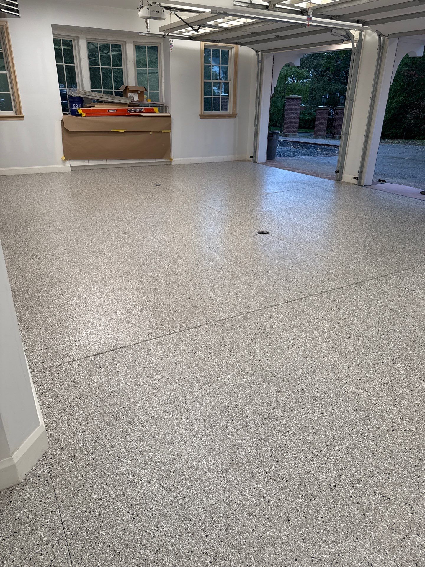 Garage Project in Sewickley by Floors in a Day, Inc