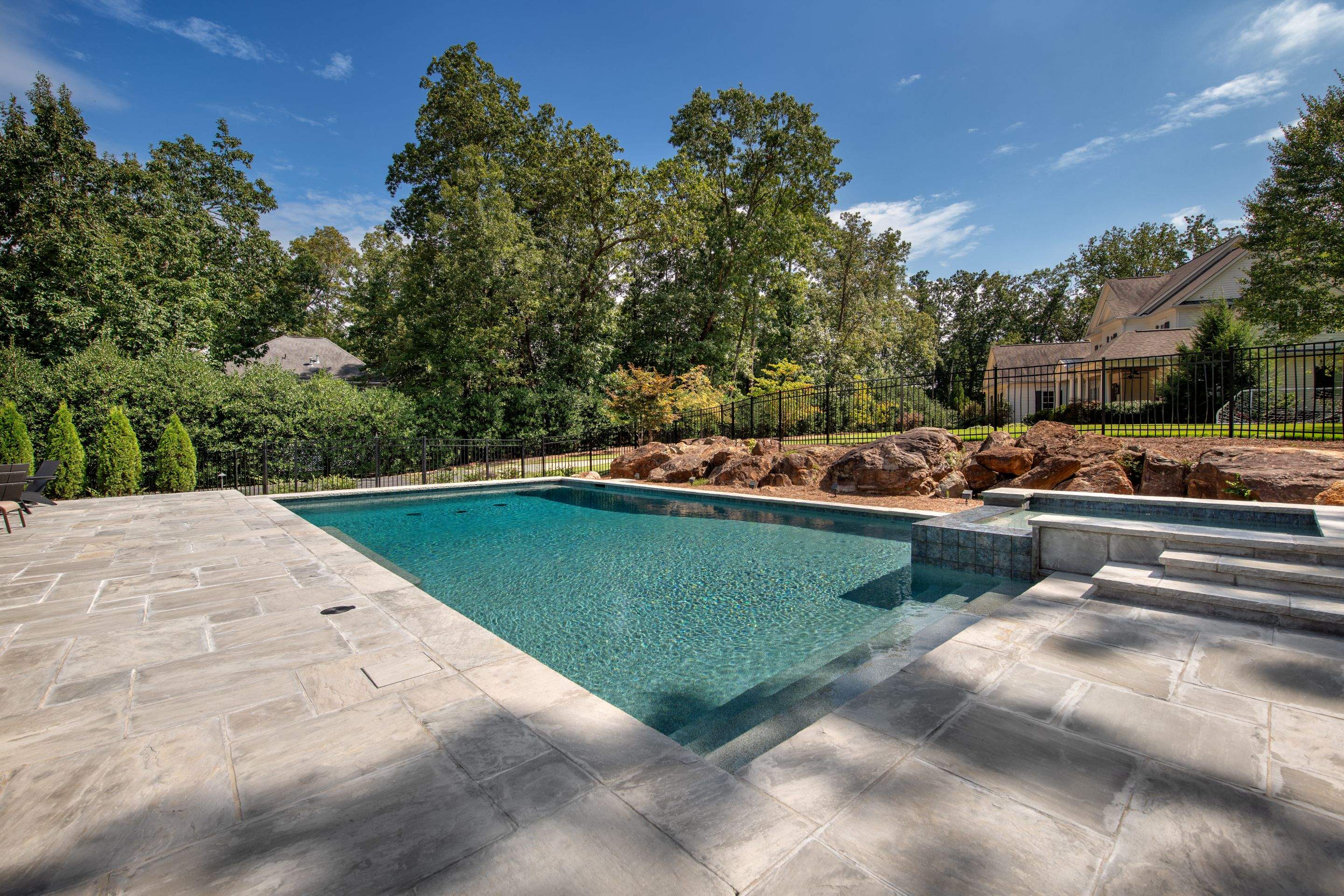 Project in Marietta by Aquarama Pools and Spas
