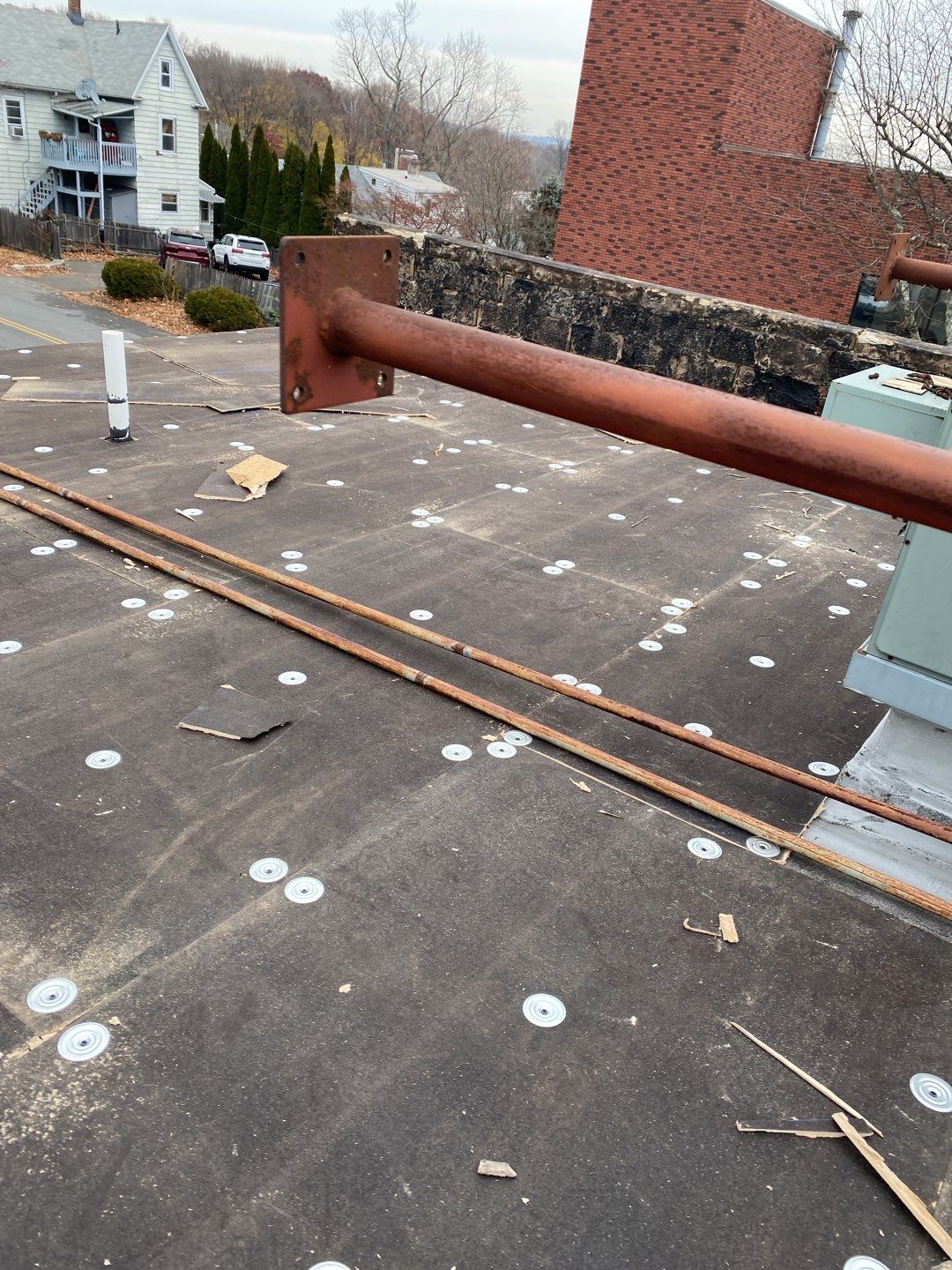 Commercial Roofing Installation using EPDM  by A Plus Exterior