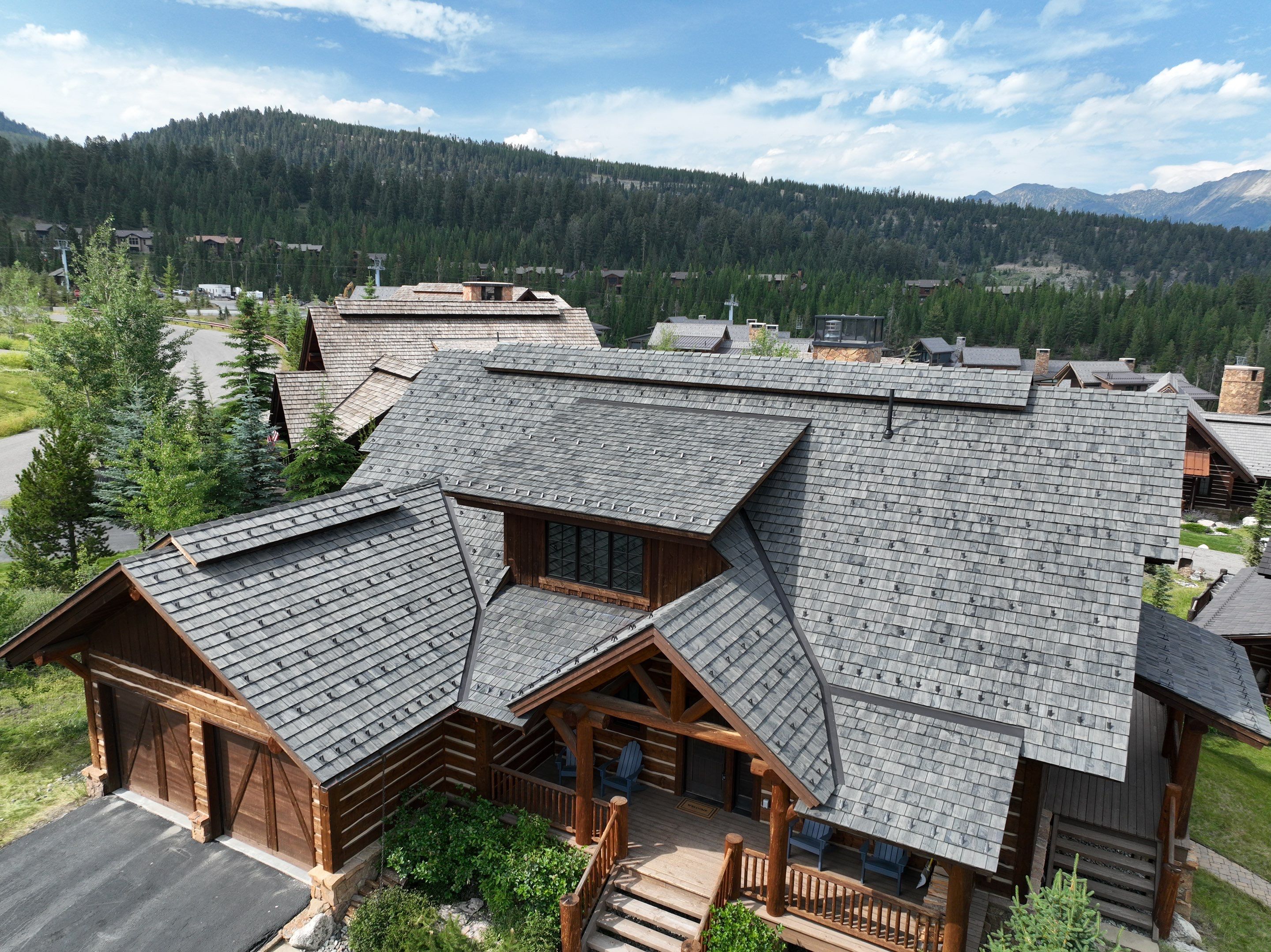 Brava Shake - Canyon Gray  by Montana Roofing Solutions